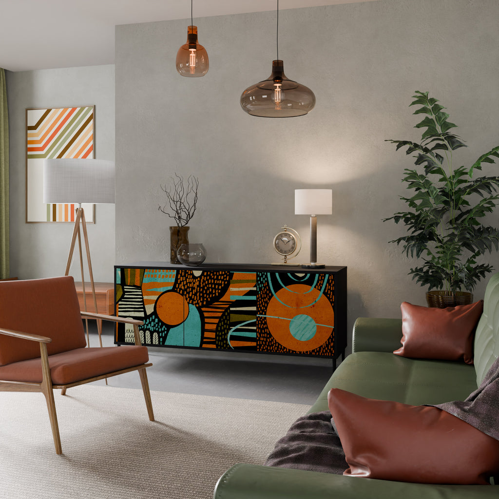 GEODE GLIMMER Μπουφές 3-θυρών