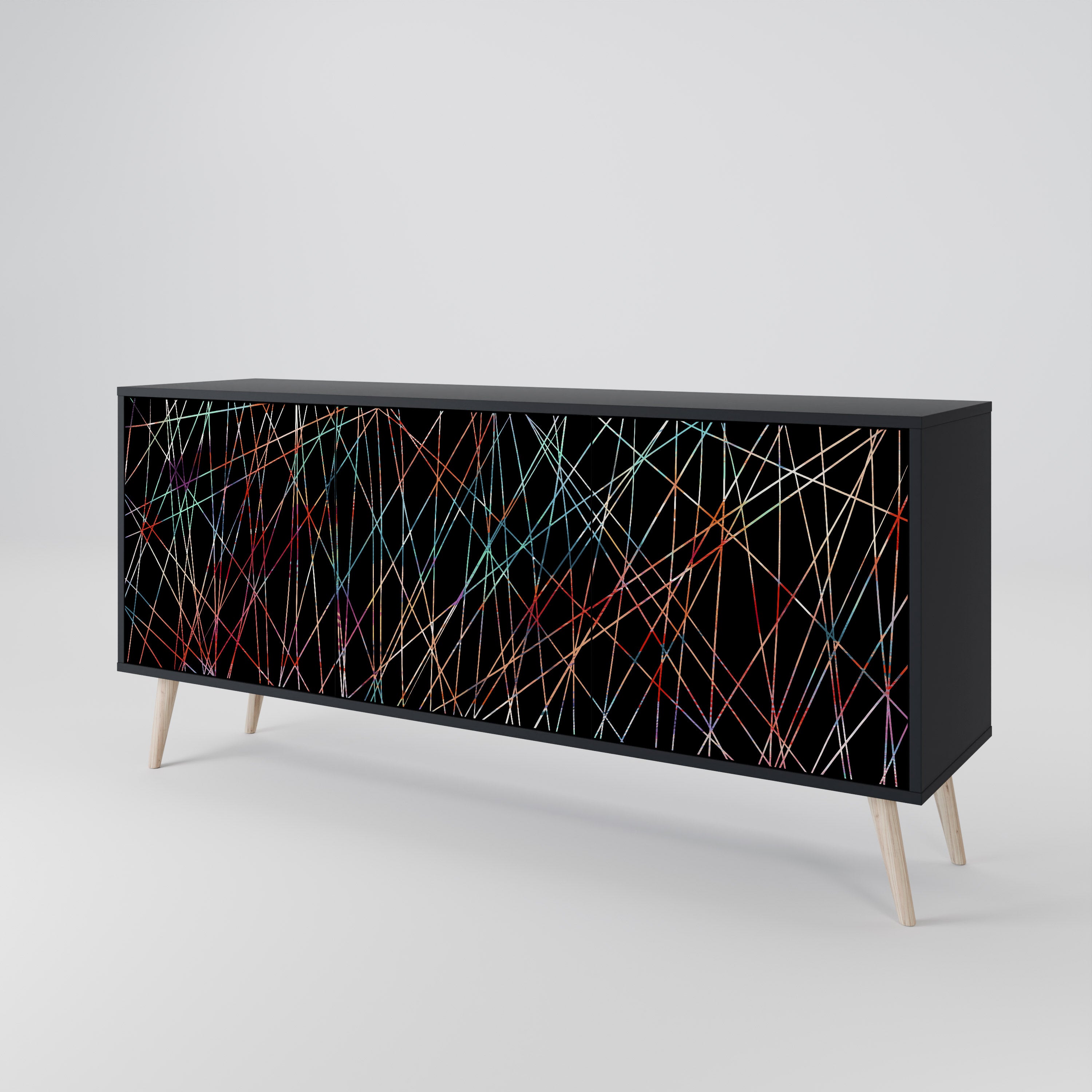 LUMINOUS SNARE 3-türiges Sideboard