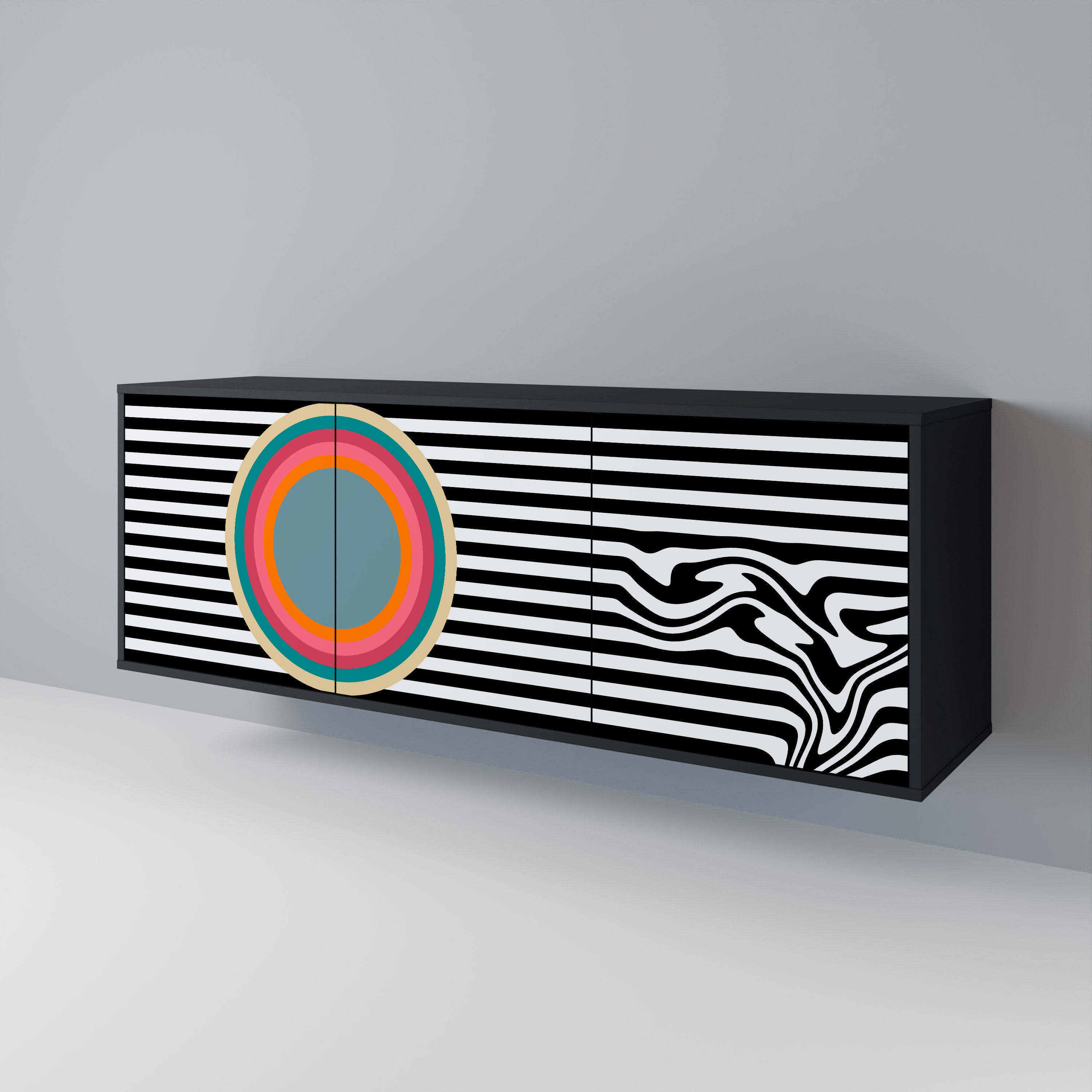 SPECTRA SHOWCASE 3-türiges Sideboard