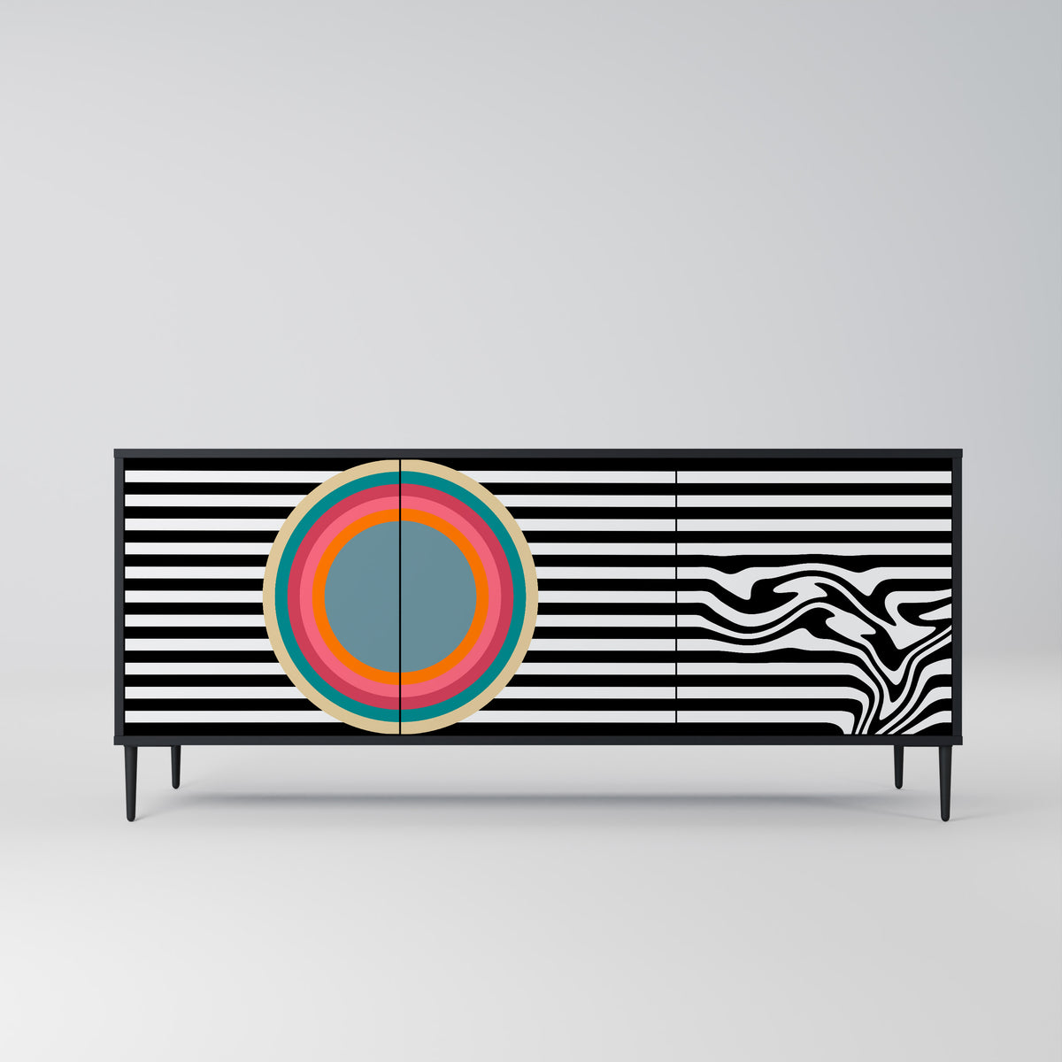 SPECTRA SHOWCASE 3-türiges Sideboard