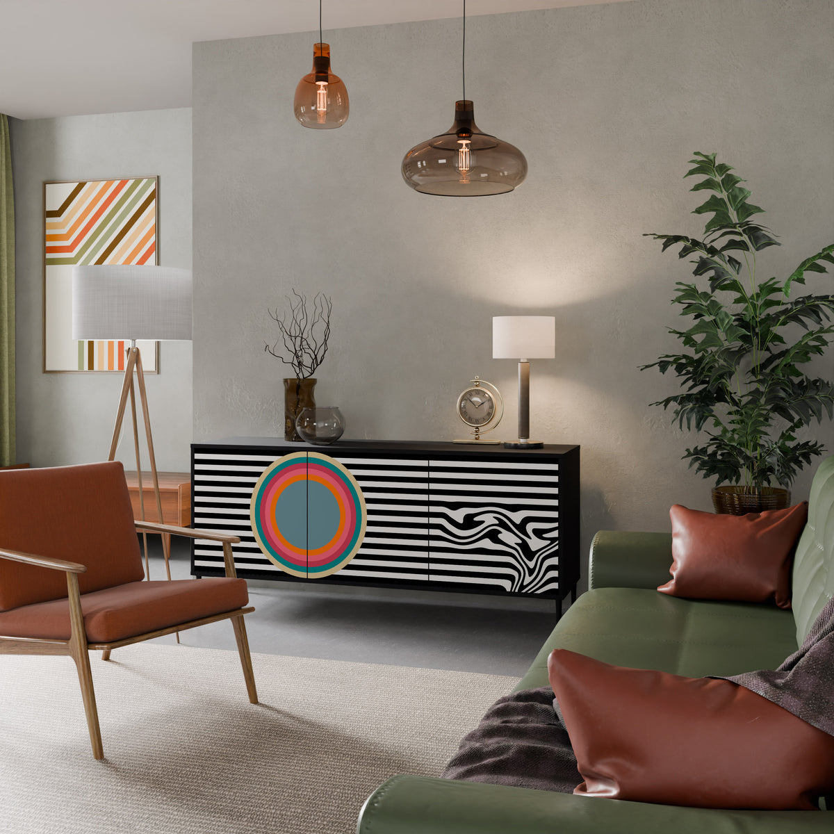 SPECTRA SHOWCASE 3-türiges Sideboard