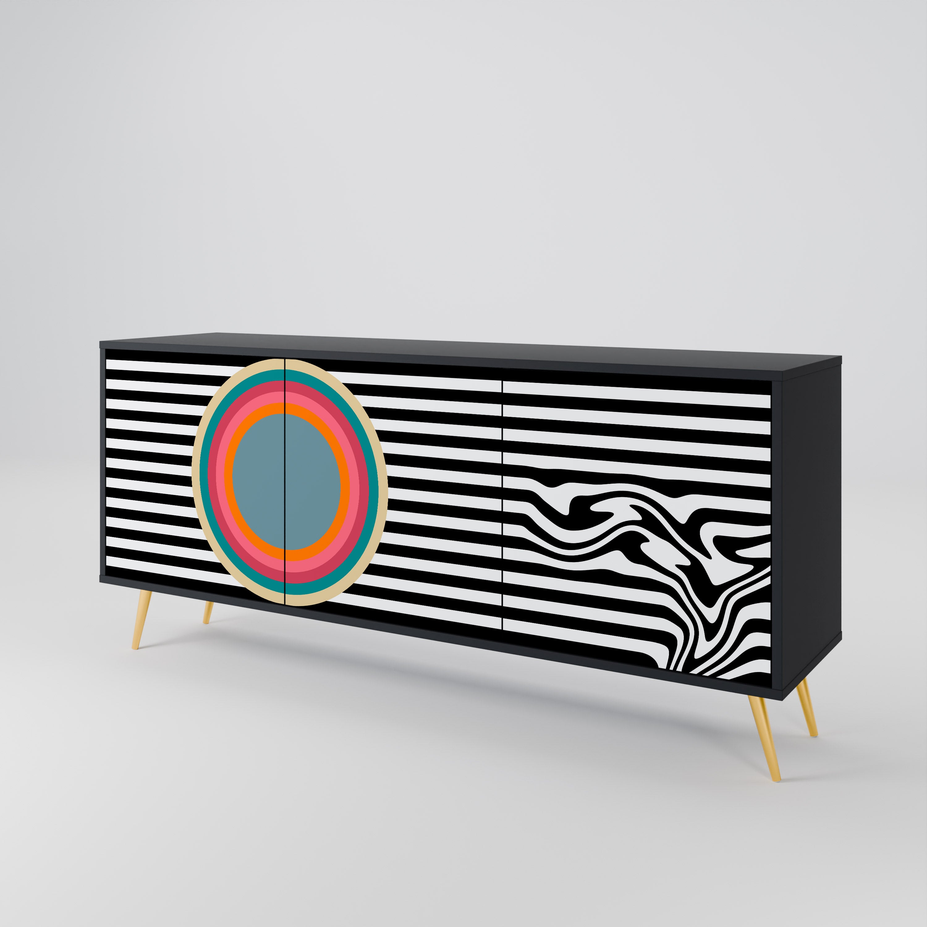 SPECTRA SHOWCASE 3-türiges Sideboard