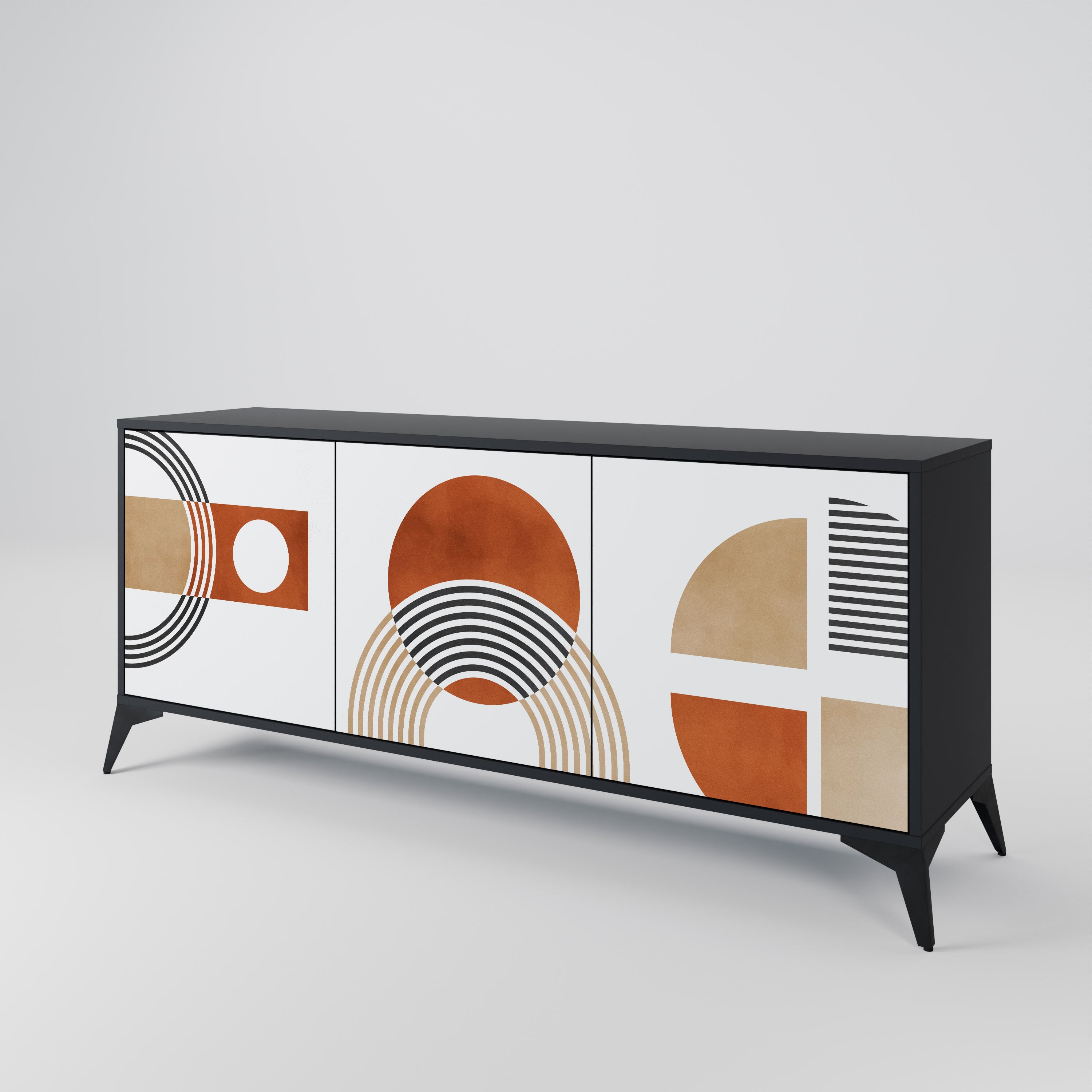 CIRCLE RHYTM 3-türiges Sideboard
