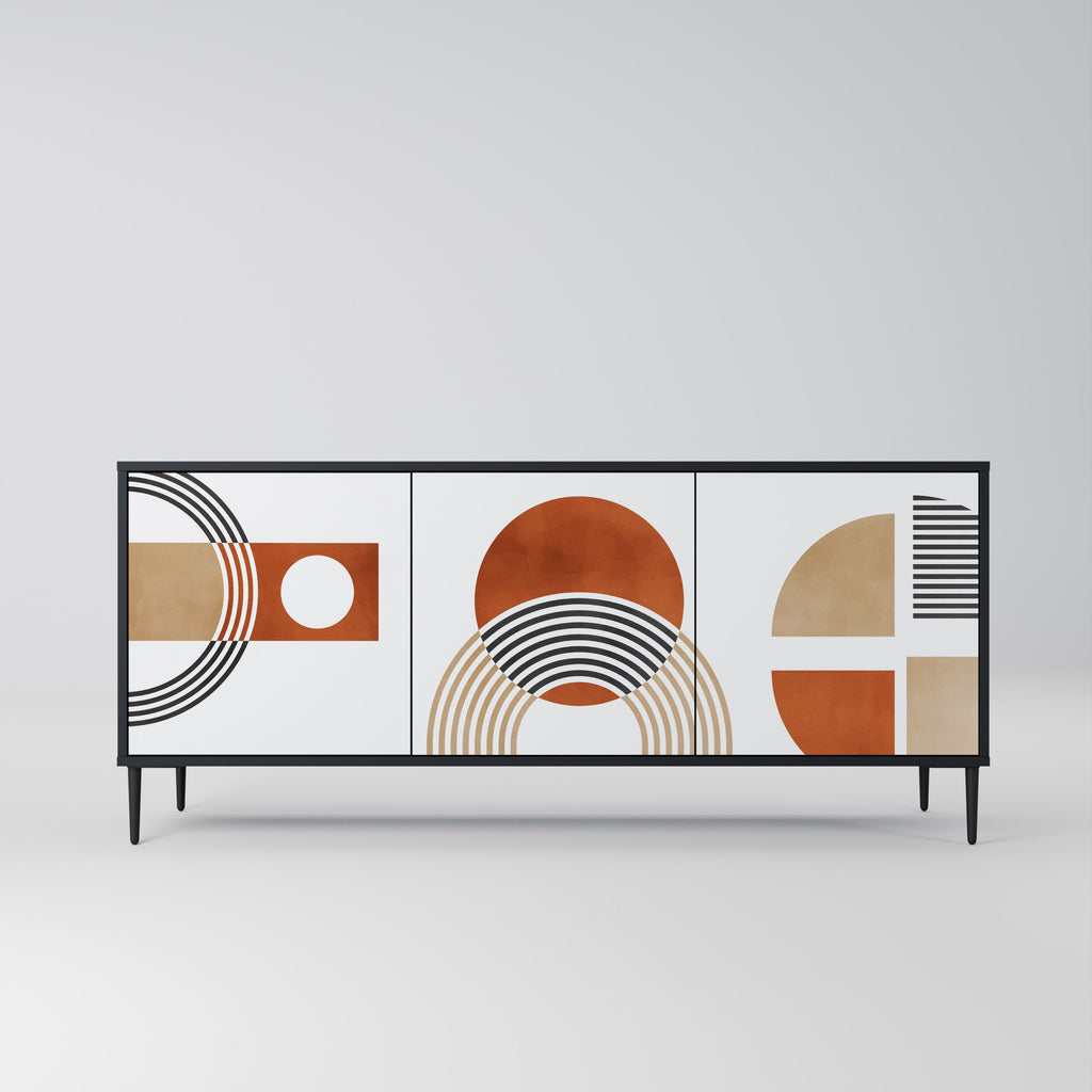 CIRCLE RHYTM 3-türiges Sideboard