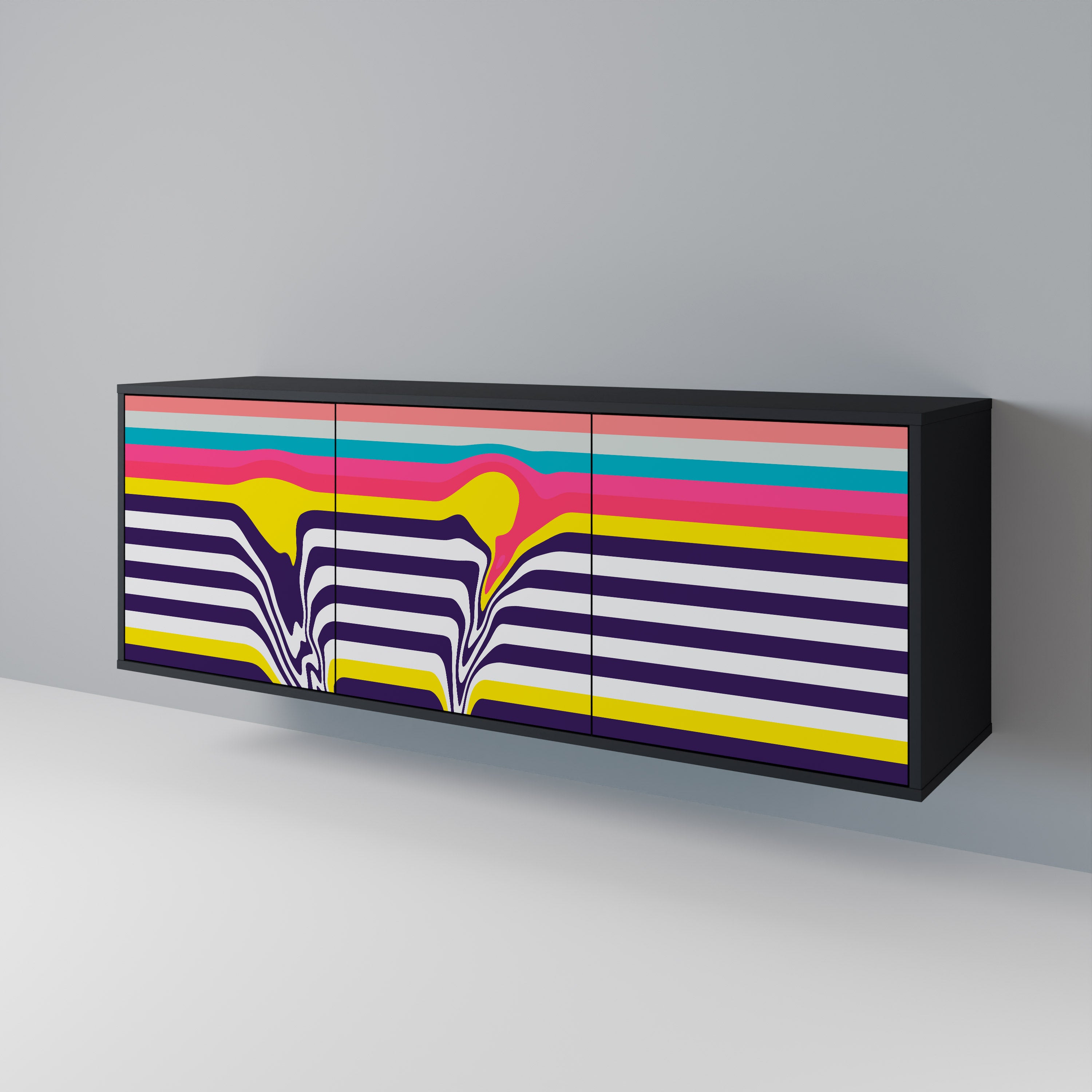 TONE COLLAPSE 3-türiges Sideboard