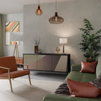 BEIGE GEOMETRY 3-türiges Sideboard