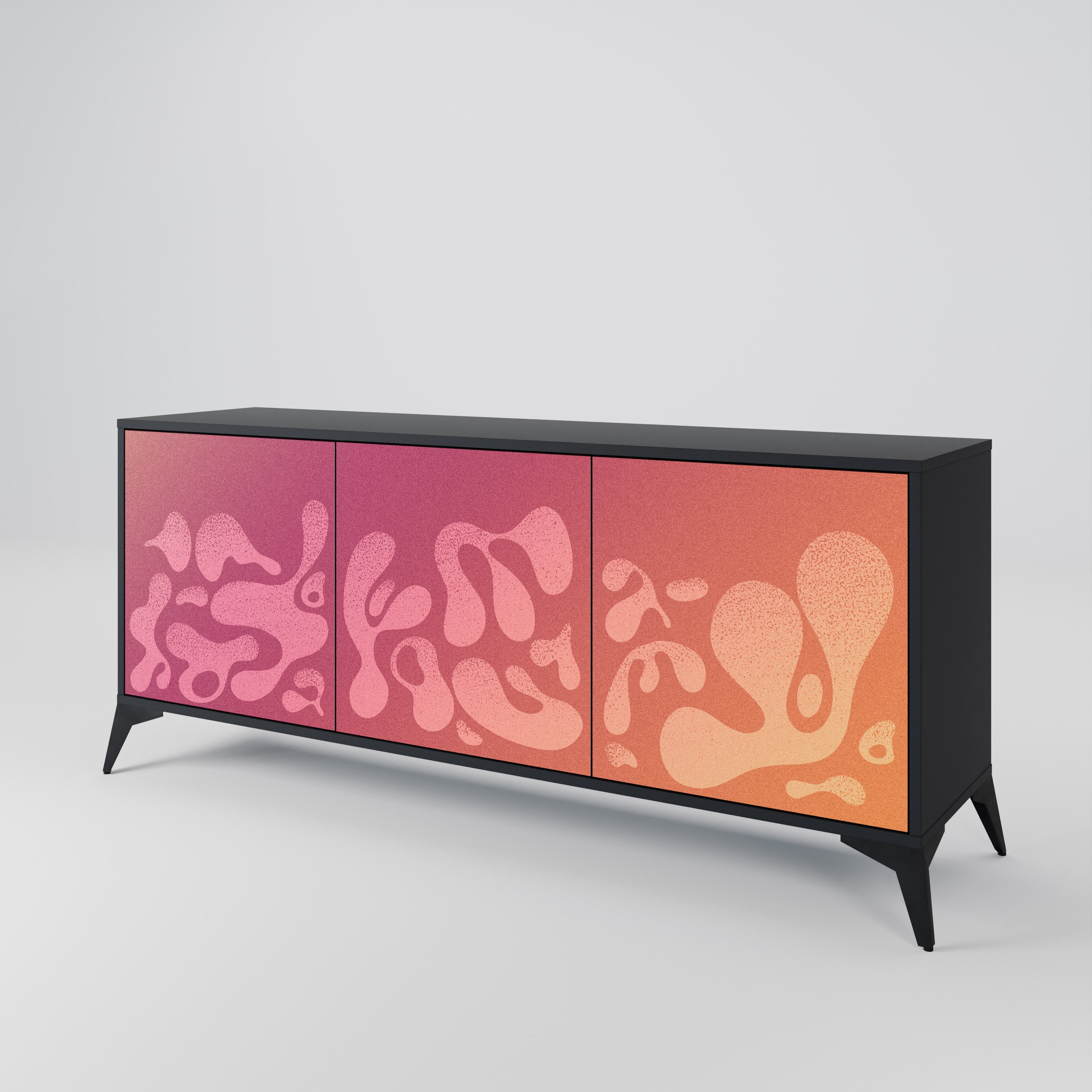 IRREGULAR PINK 3-türiges Sideboard