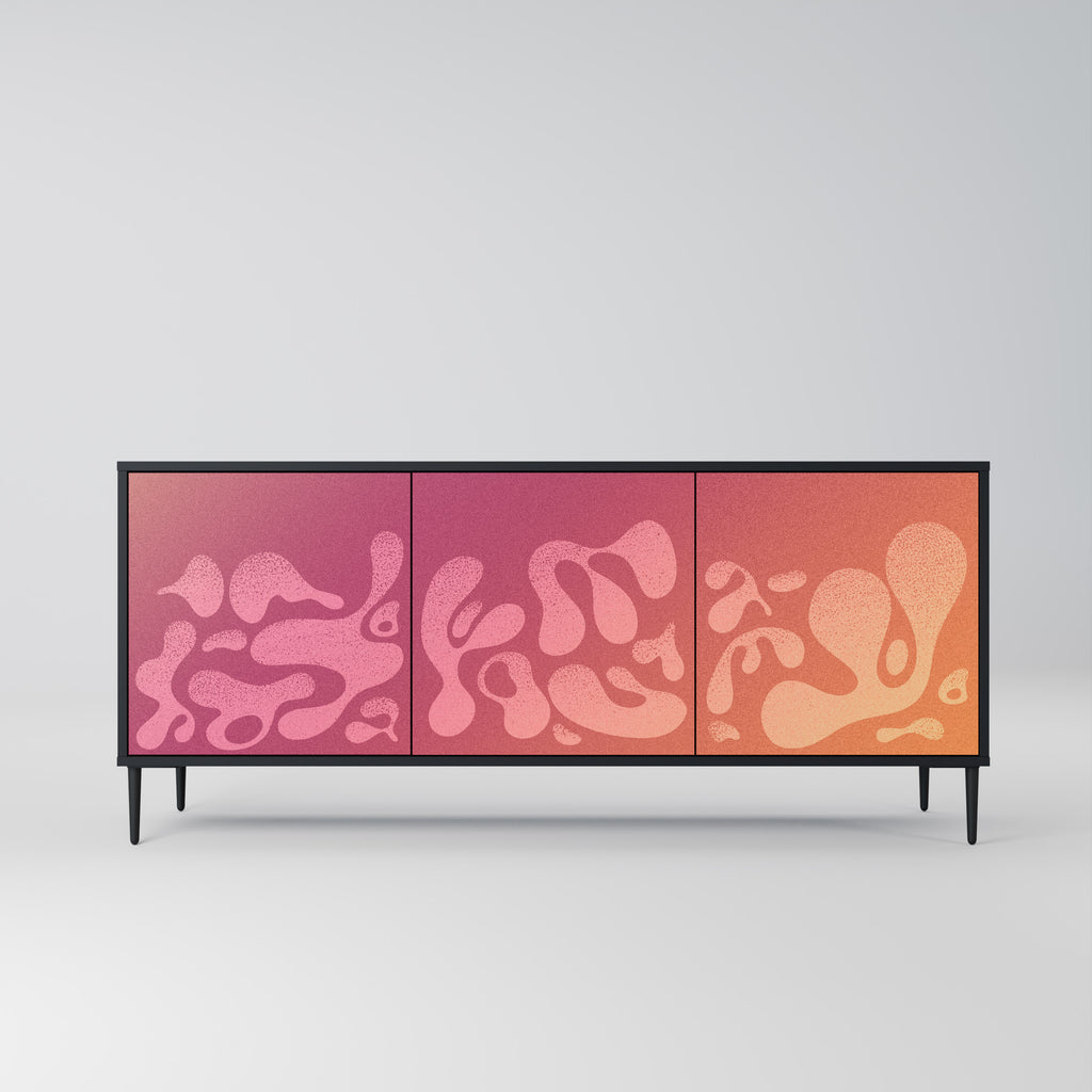 IRREGULAR PINK 3-Door Sideboard