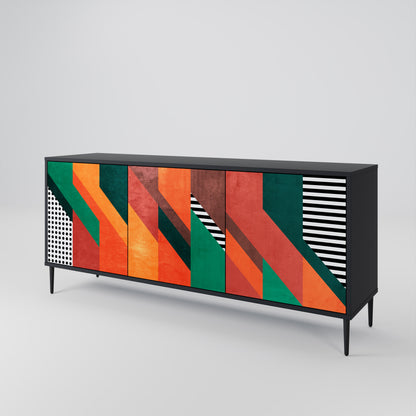 MAKESHIFT ARTISTRY 3-türiges Sideboard