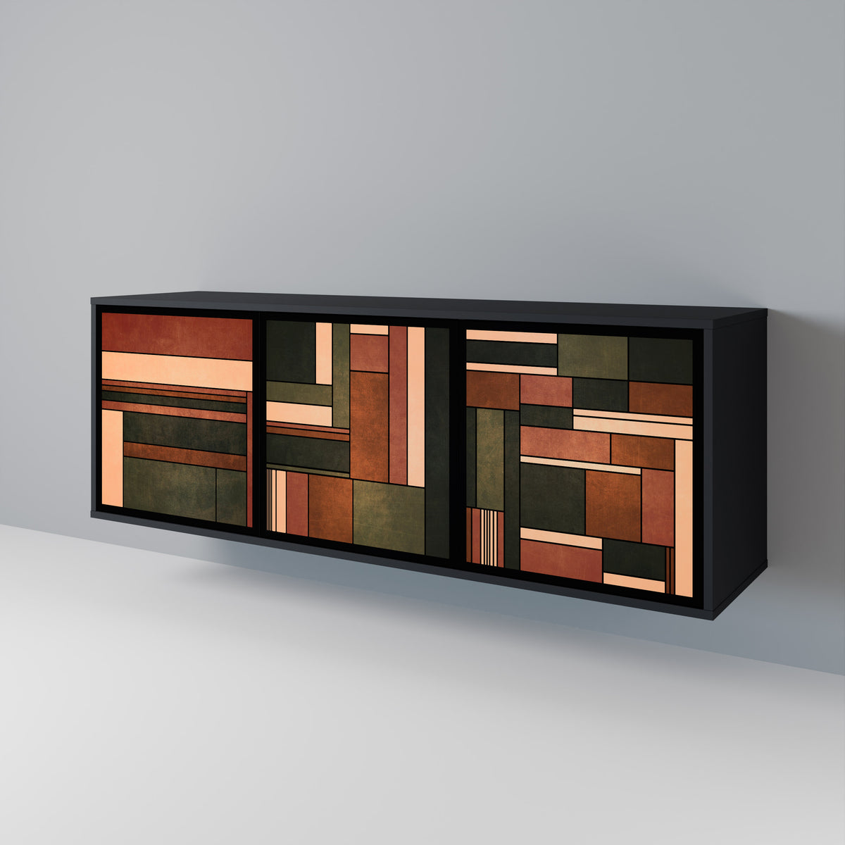 FIGURES OF NATURE 3-türiges Sideboard