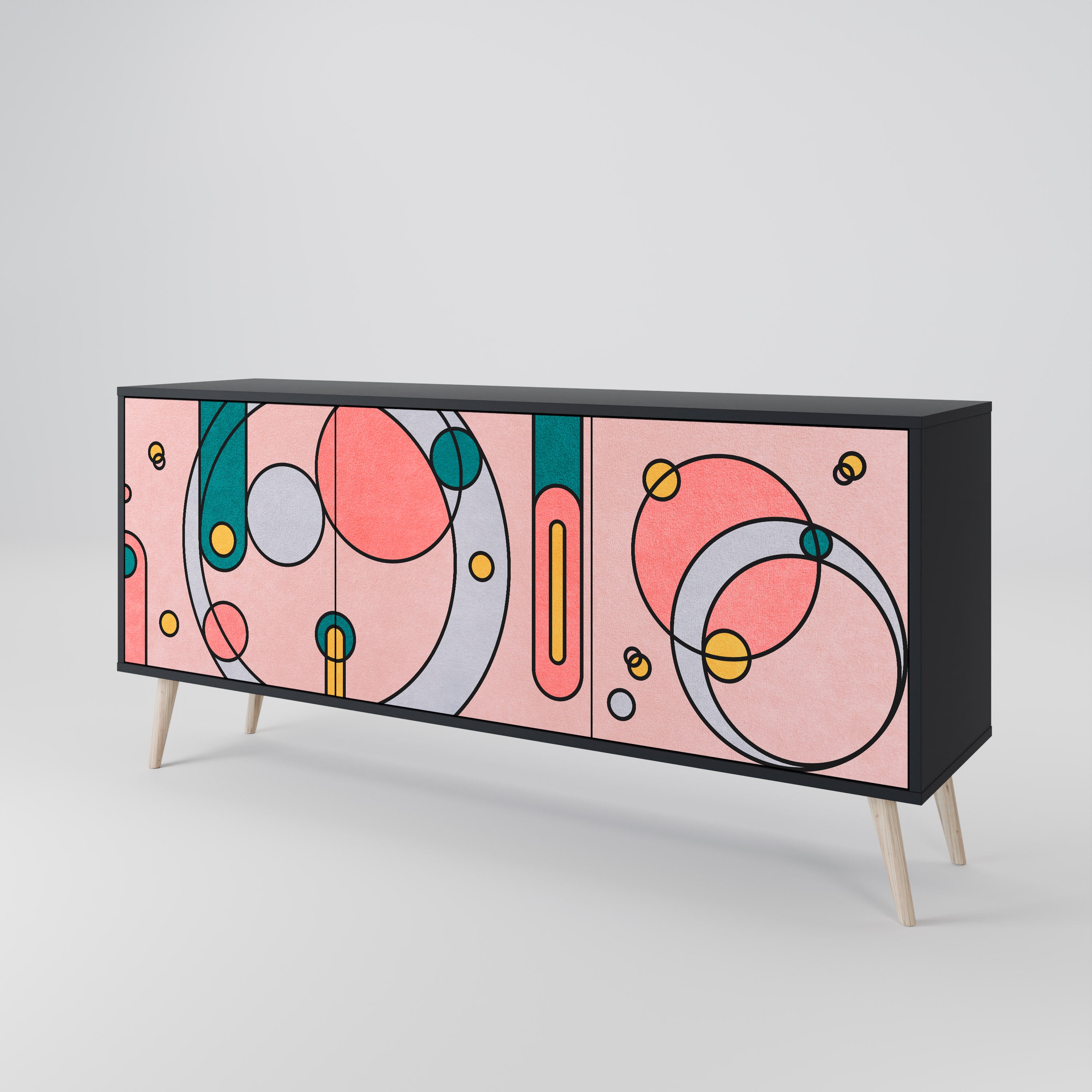 GOSSAMER ECHOES 3-Door Sideboard