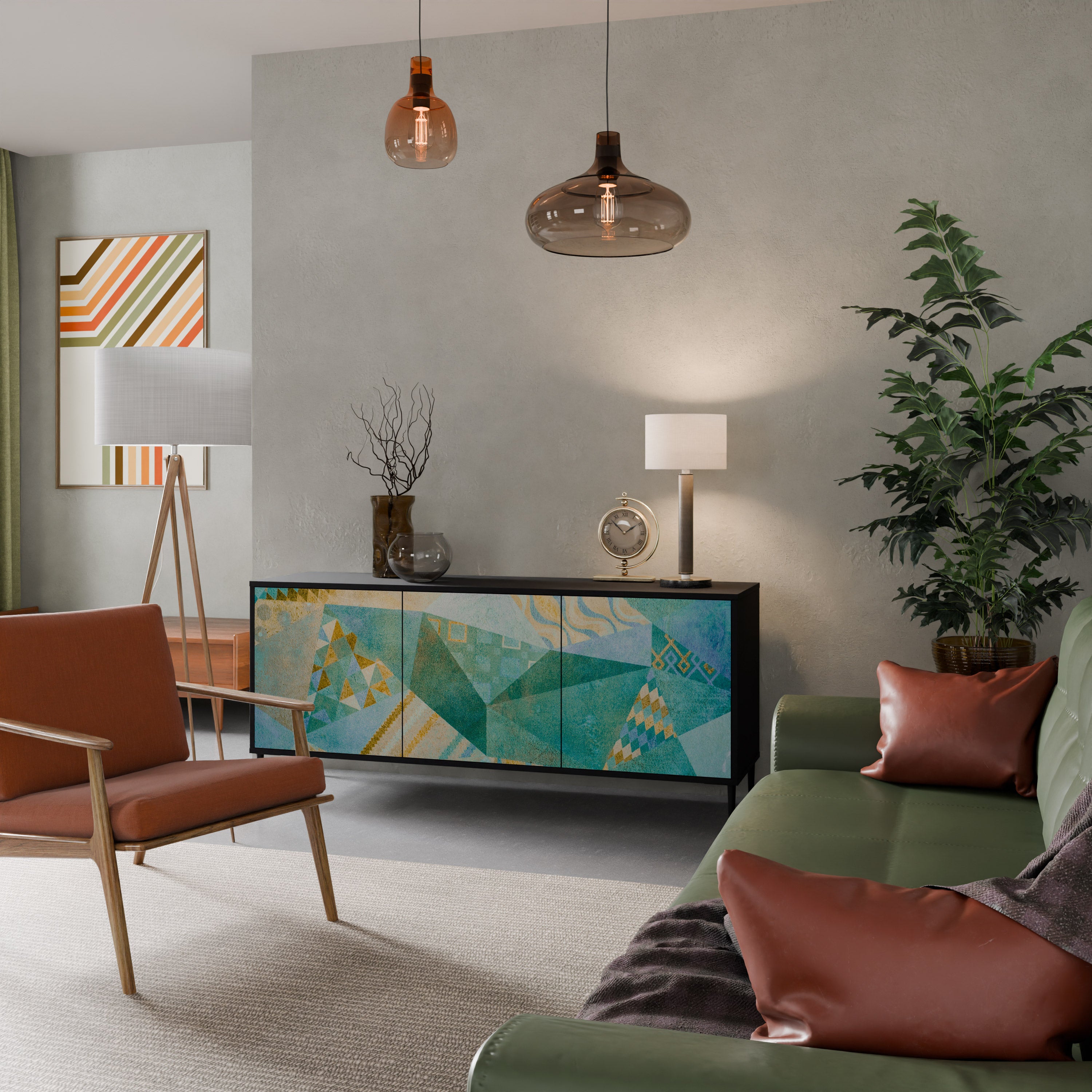 SPECTRUM SPLENDOR Aparador de 3 Portas