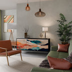 ABSTRACT LANDSCAPE Aparador de 3 Puertas