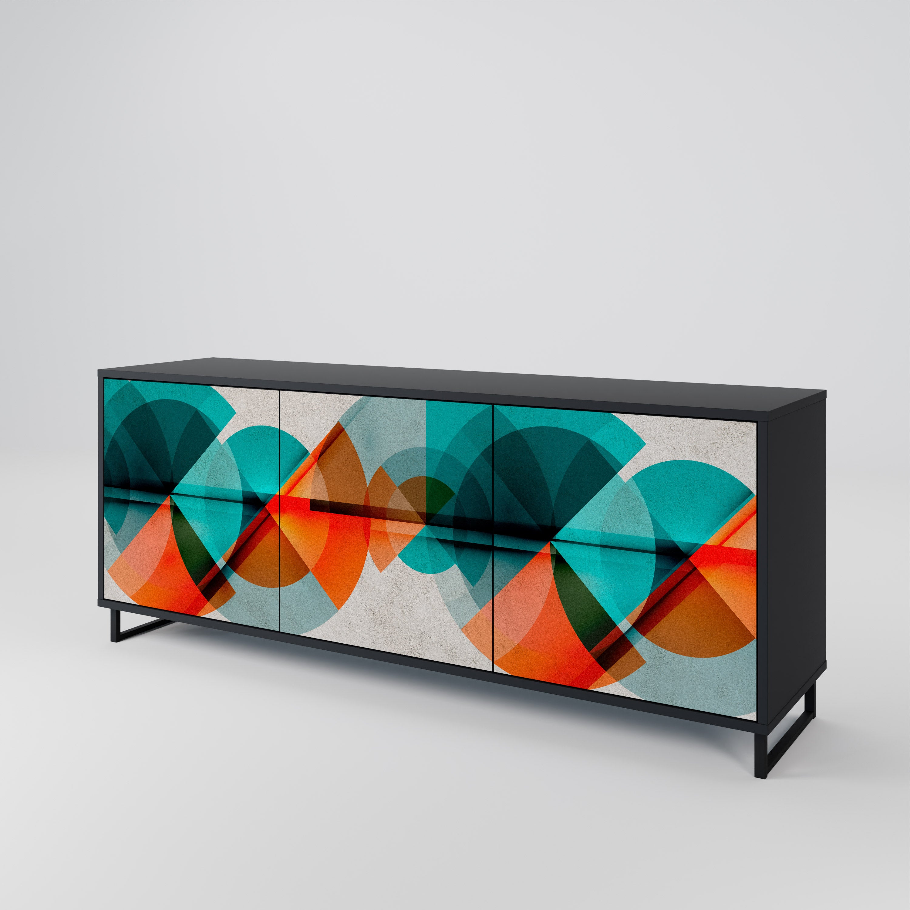 CIRCULAR RHAPSODY 3-Door Sideboard