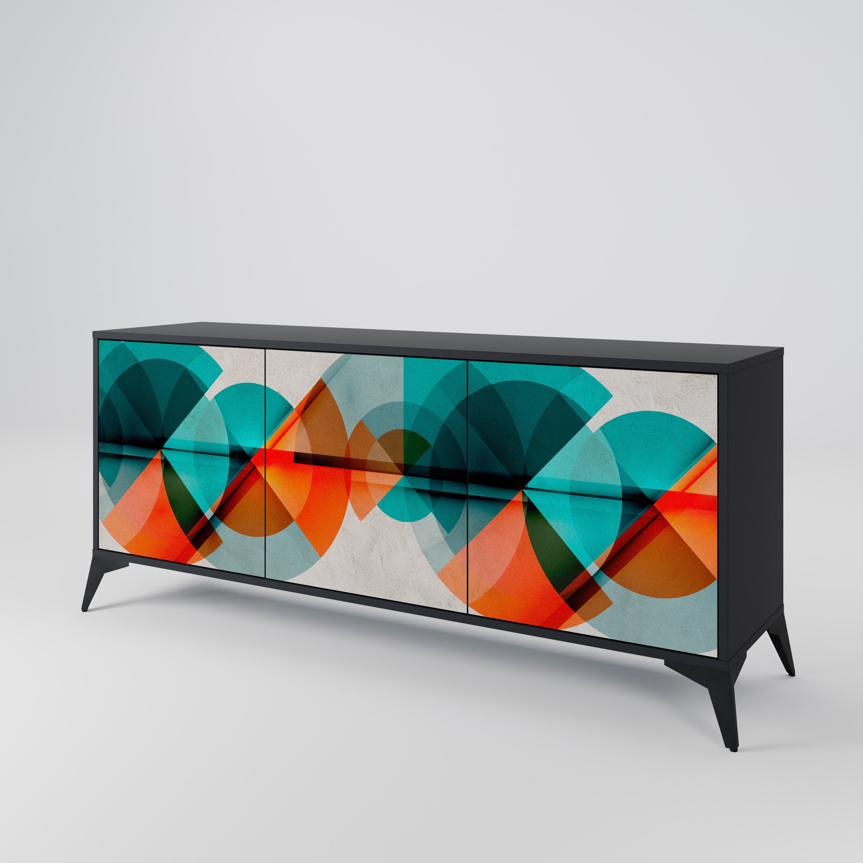 CIRCULAR RHAPSODY 3-Door Sideboard