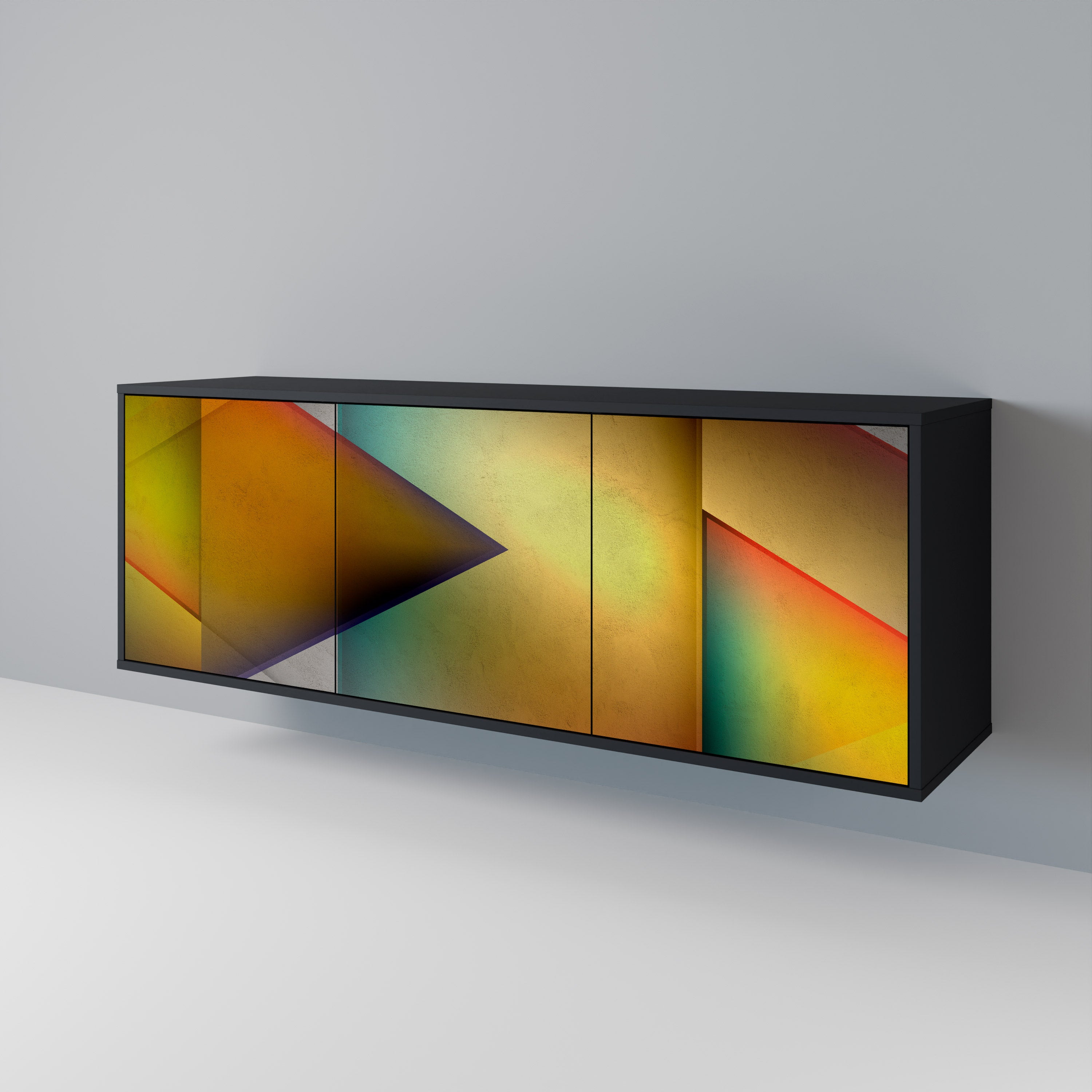 PIERCING SHARPNESS 3-Door Sideboard