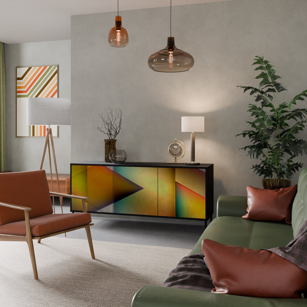 PIERCING SHARPNESS 3-Door Sideboard