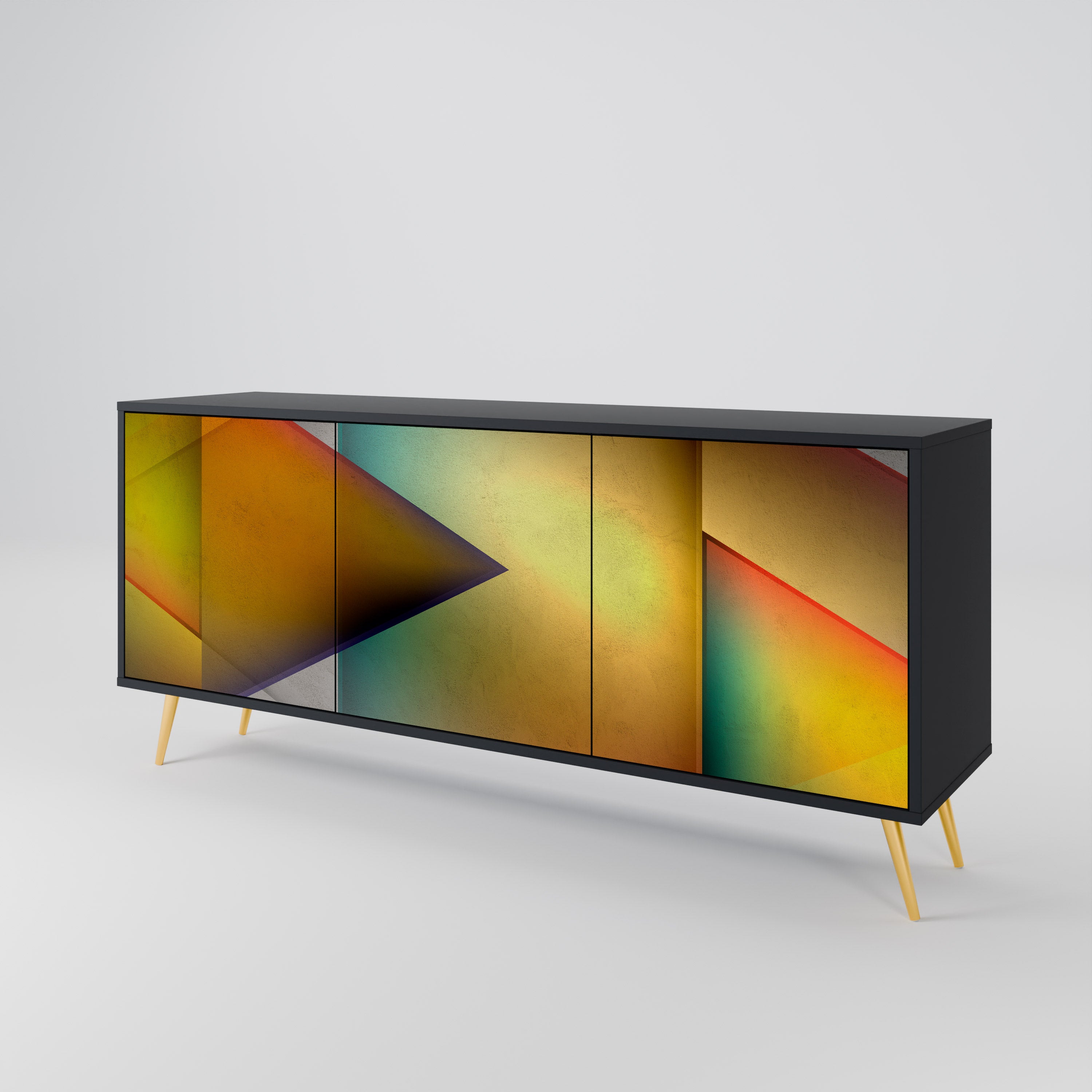 PIERCING SHARPNESS 3-Door Sideboard