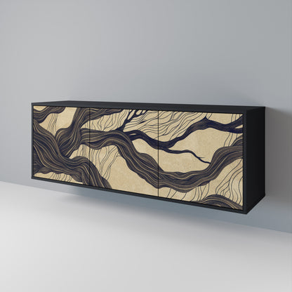 UNIFIED FRAGMENTS 3-Door Sideboard
