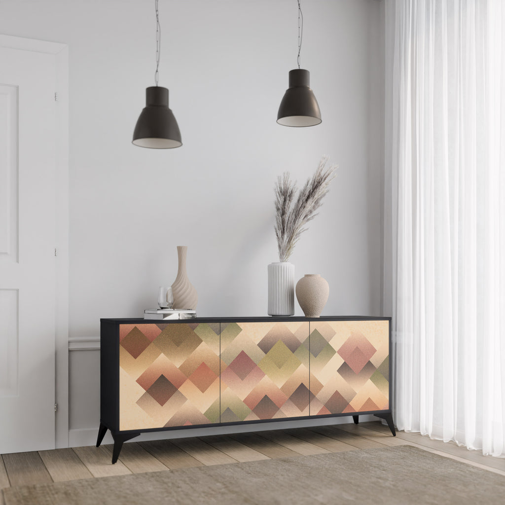 GEOMETRIC FUSION 3-türiges Sideboard