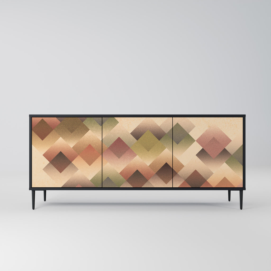 GEOMETRIC FUSION 3-türiges Sideboard