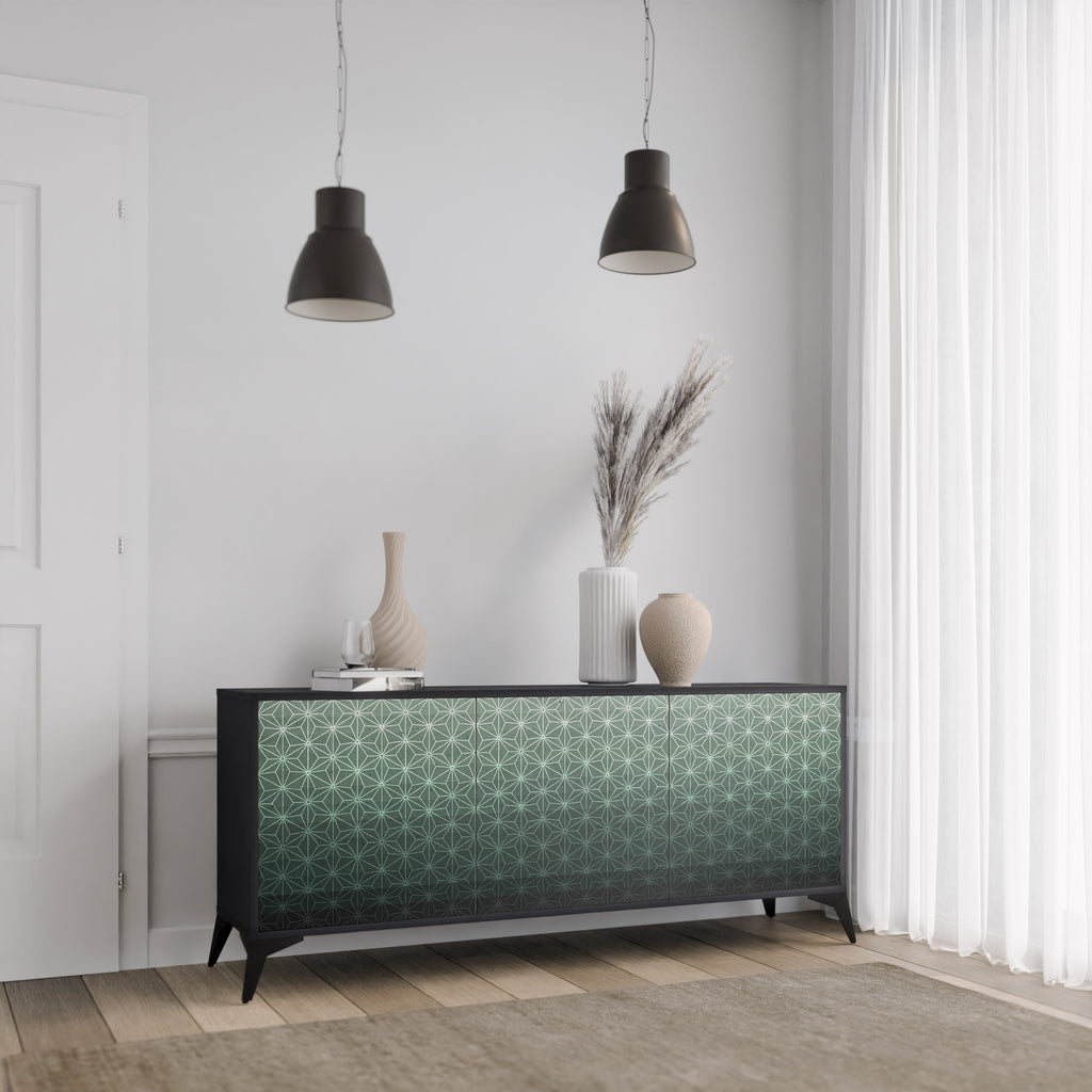 ORNAMENTAL GLIMMER 3-türiges Sideboard