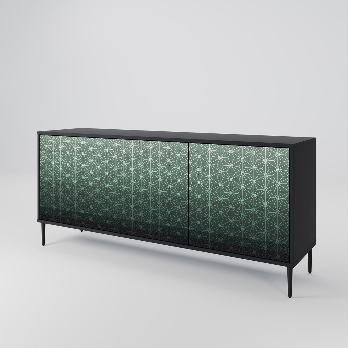 ORNAMENTAL GLIMMER Aparador de 3 Puertas