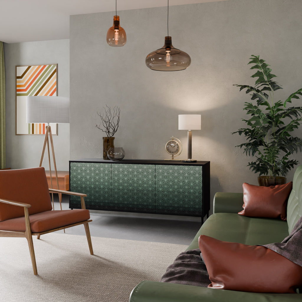 ORNAMENTAL GLIMMER 3-türiges Sideboard