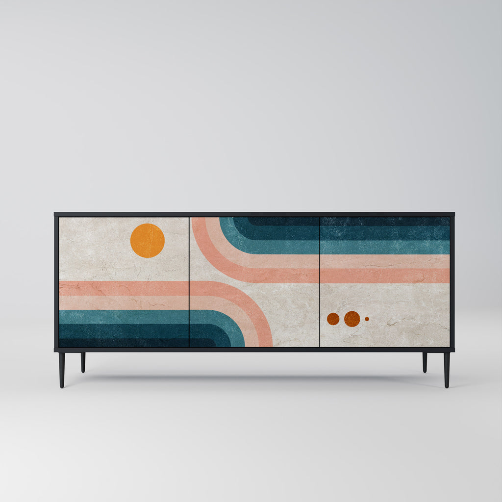 TWO HALVES 3-türiges Sideboard