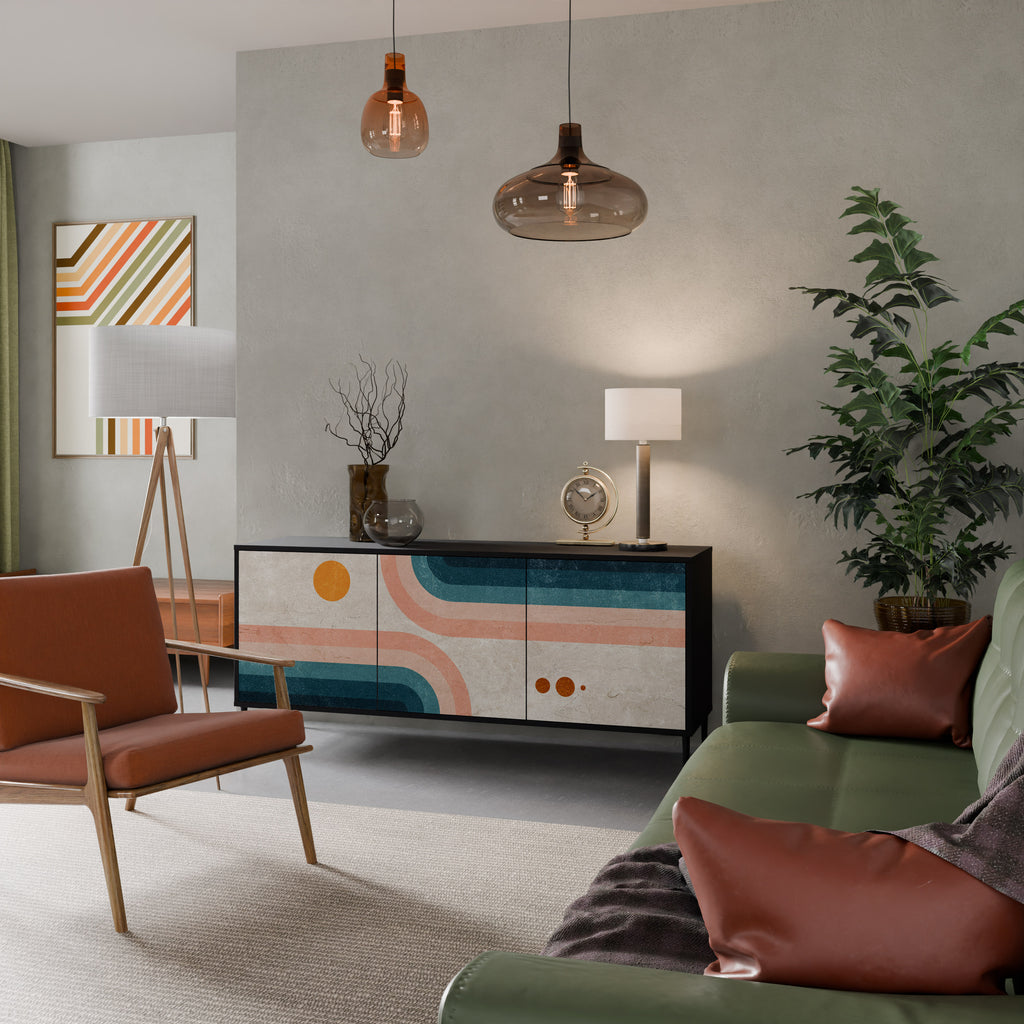 TWO HALVES 3-türiges Sideboard