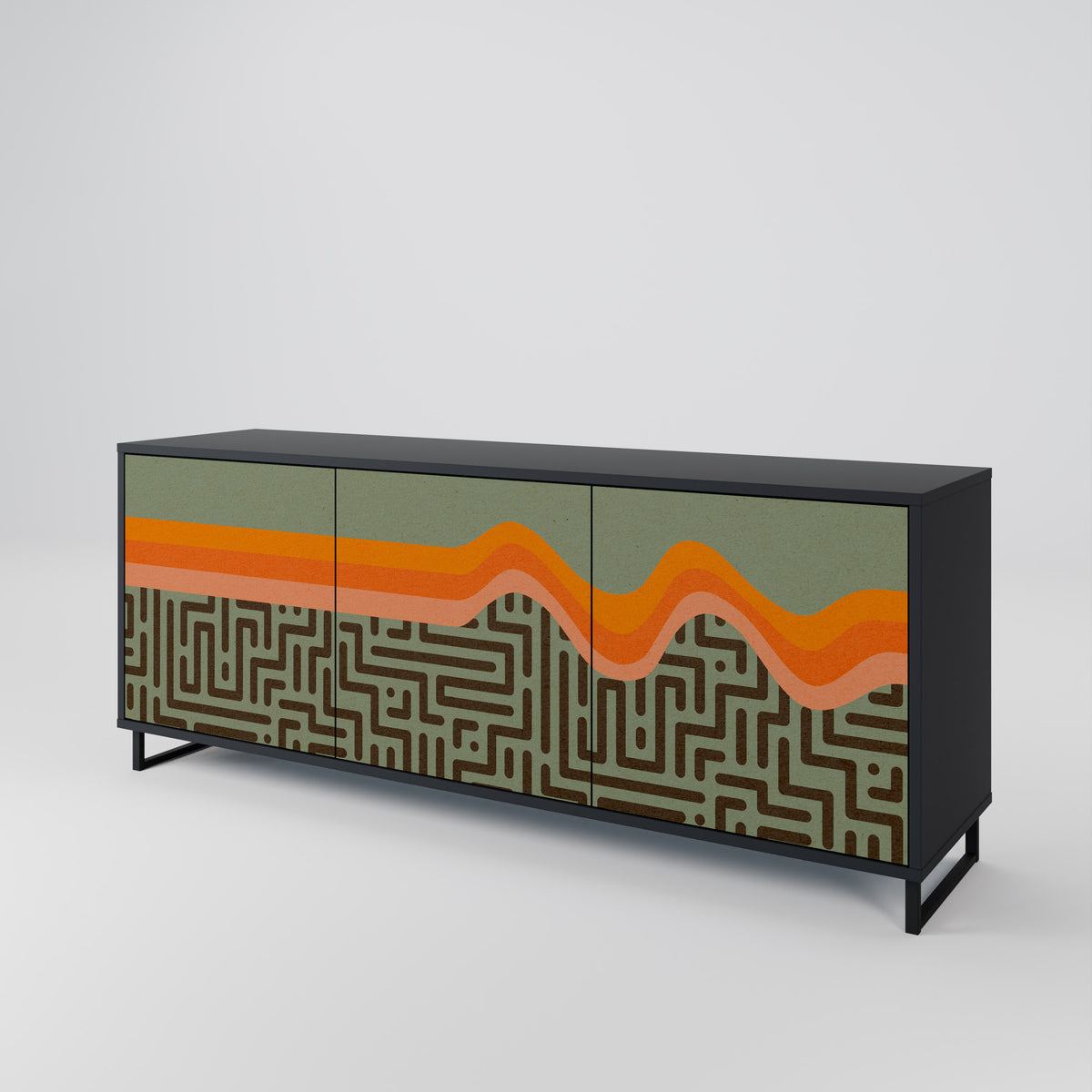 SIMPLE SOLUTIONS 3-türiges Sideboard