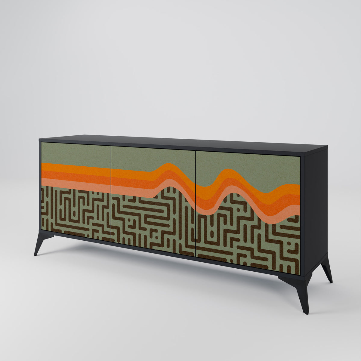 SIMPLE SOLUTIONS 3-türiges Sideboard