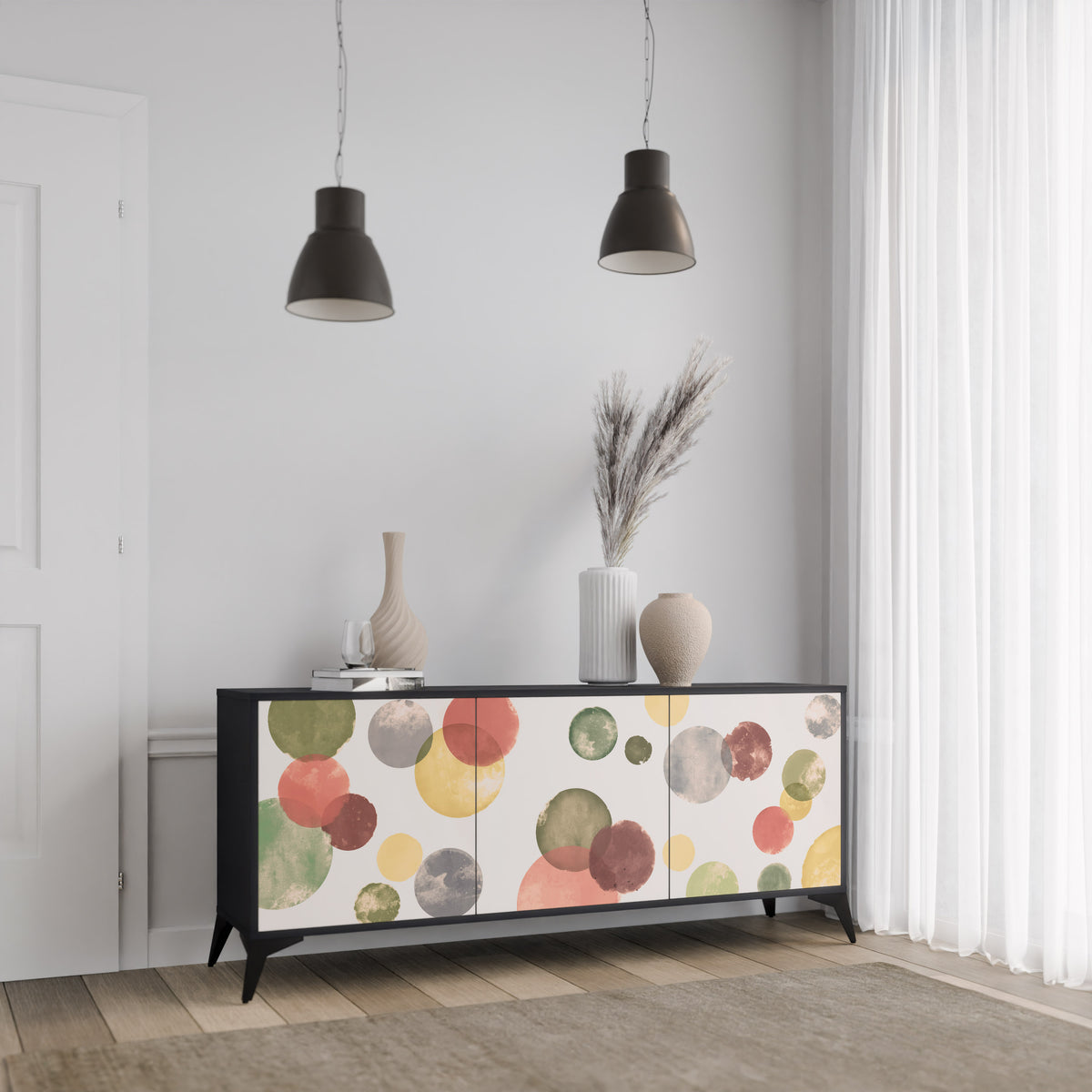 FLEETING HAPPINESS 3-Door Sideboard
