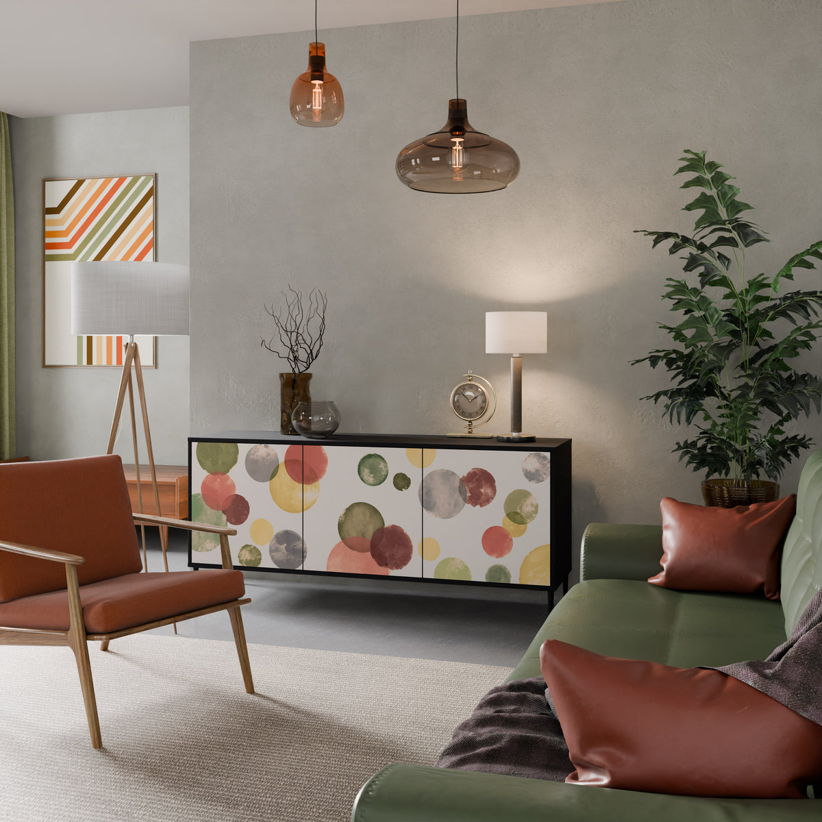 FLEETING HAPPINESS 3-Door Sideboard