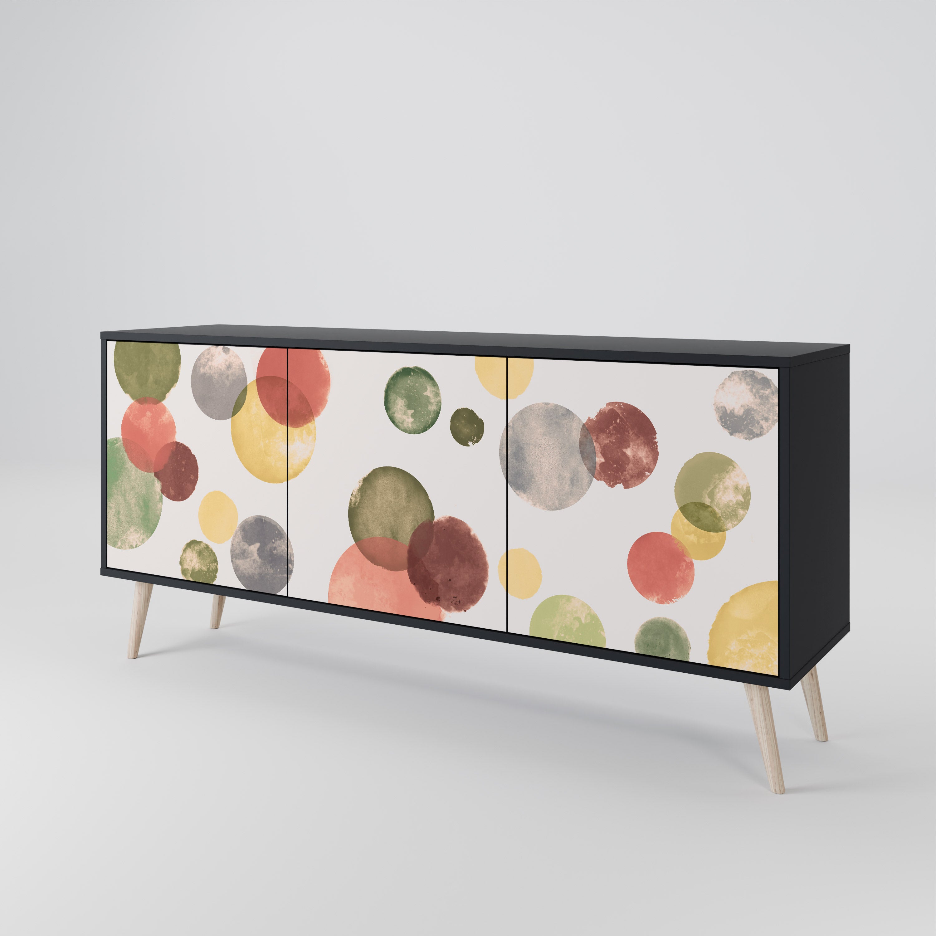 FLEETING HAPPINESS Aparador de 3 Puertas