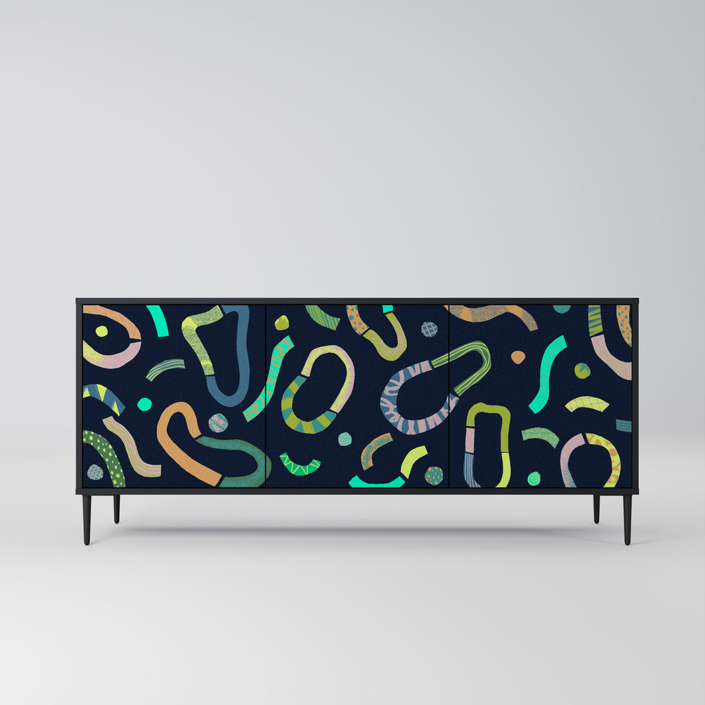 CONTRAST DANCE 3-Door Sideboard