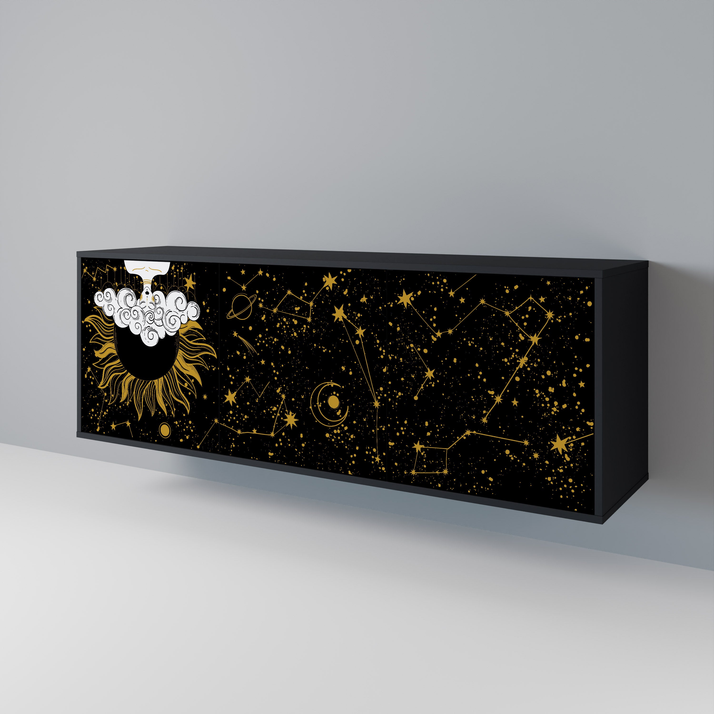 STELLAR CONSTELLATIONS 3-Door Sideboard