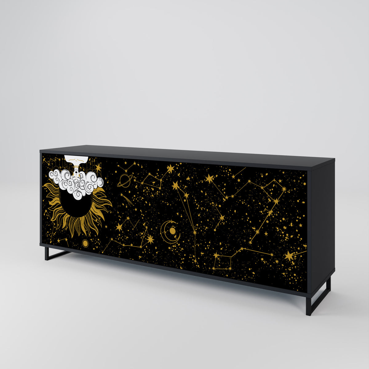 STELLAR CONSTELLATIONS Aparador de 3 Puertas