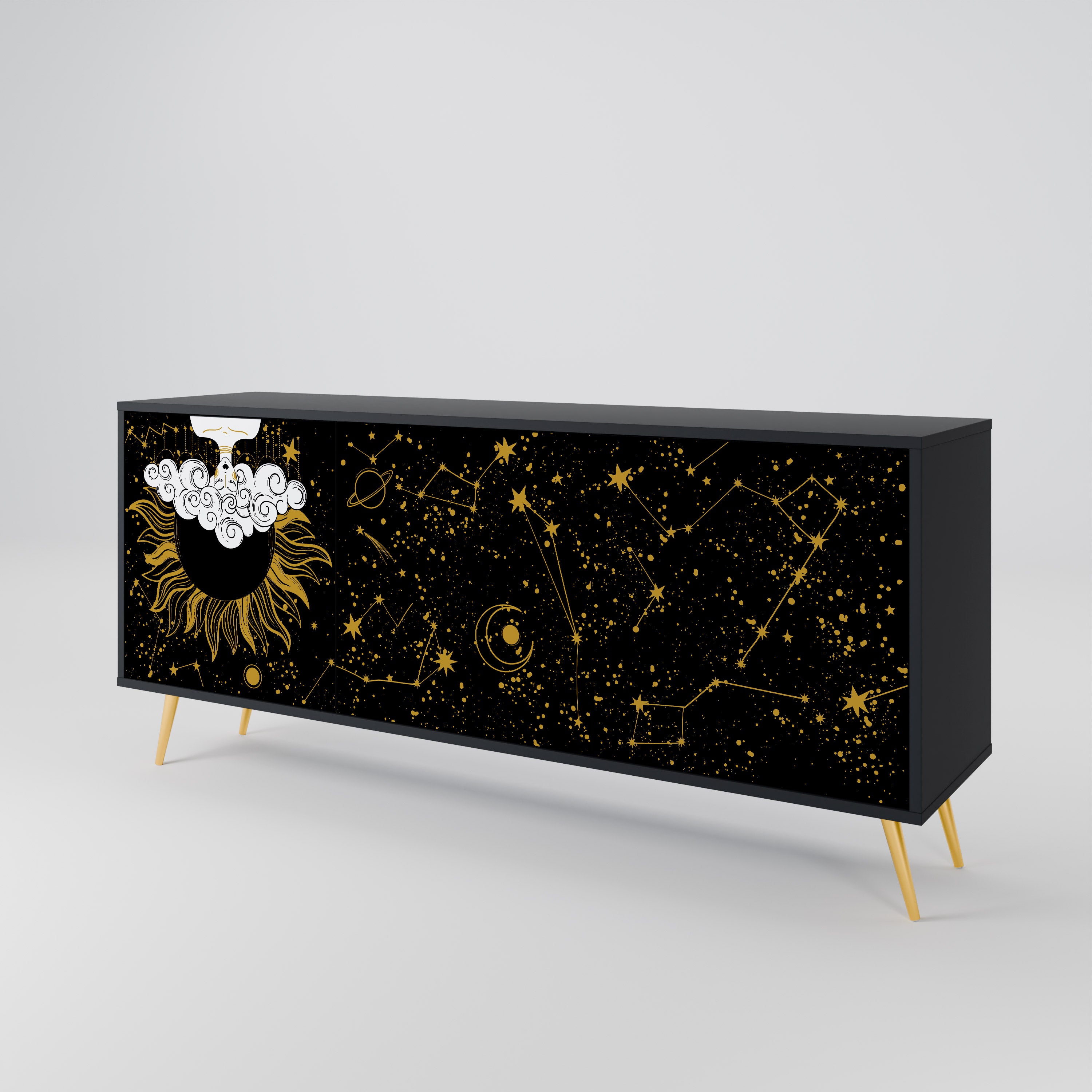 STELLAR CONSTELLATIONS 3-Door Sideboard