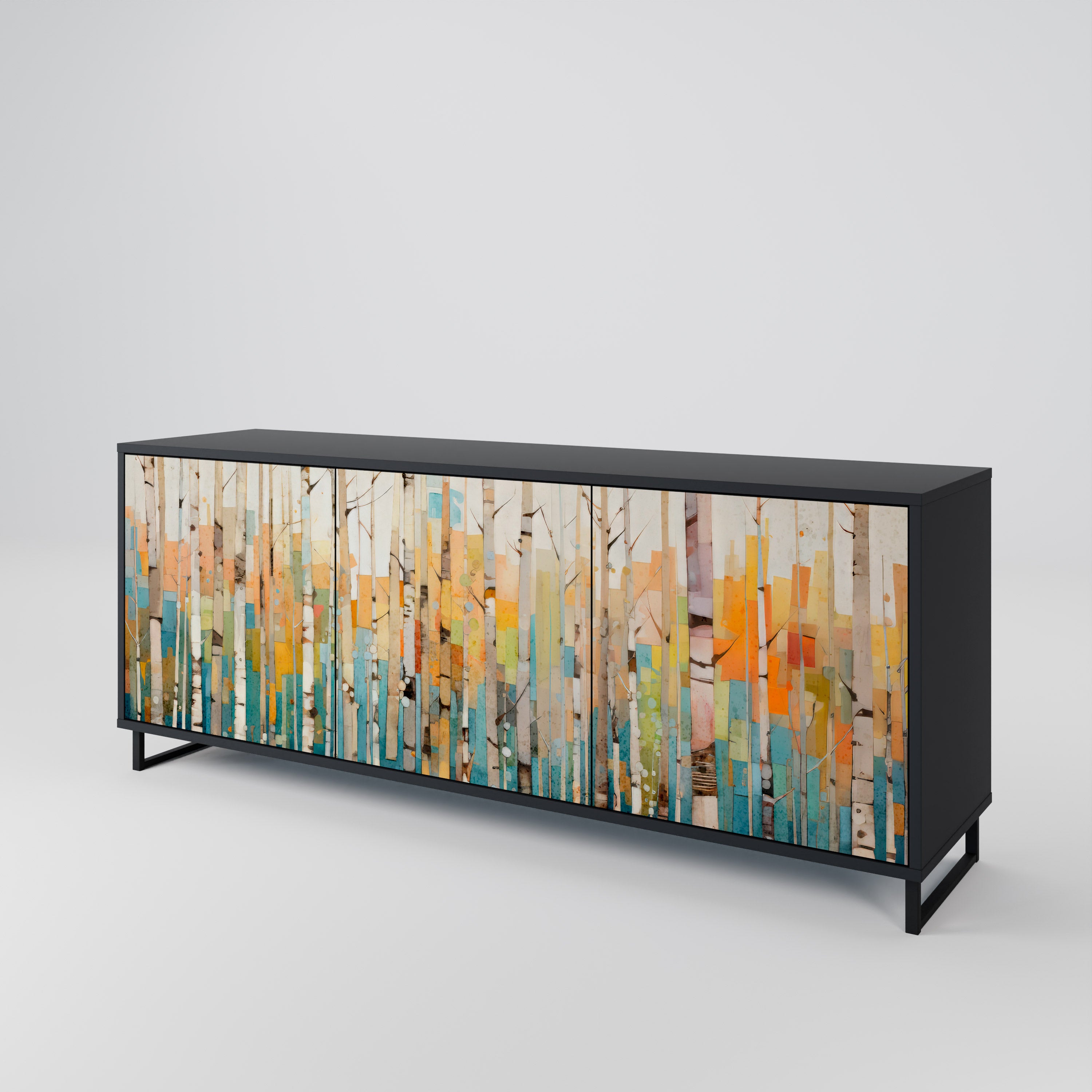 BIRCH KALEIDOSCOPE 3-Door Sideboard