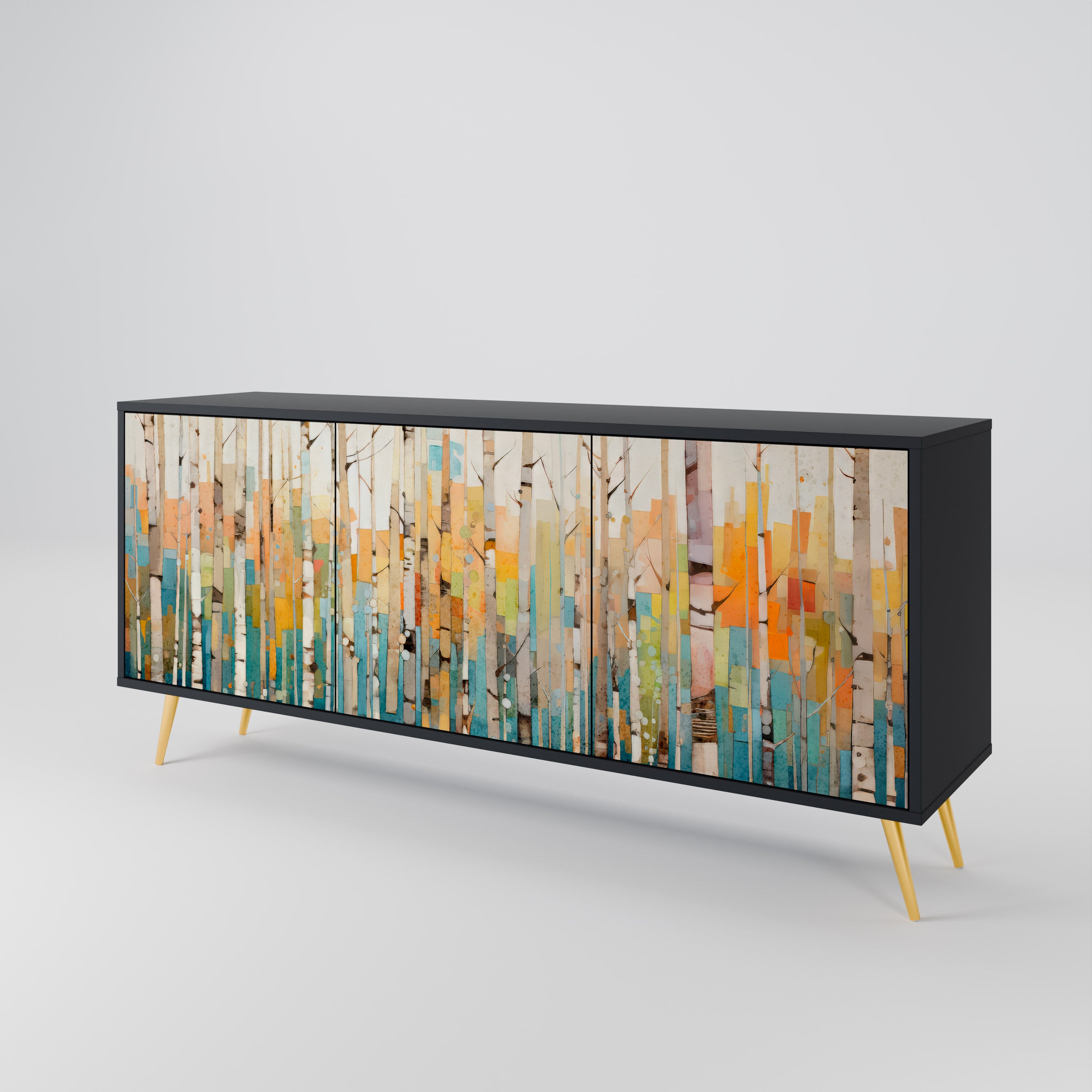BIRCH KALEIDOSCOPE 3-Door Sideboard