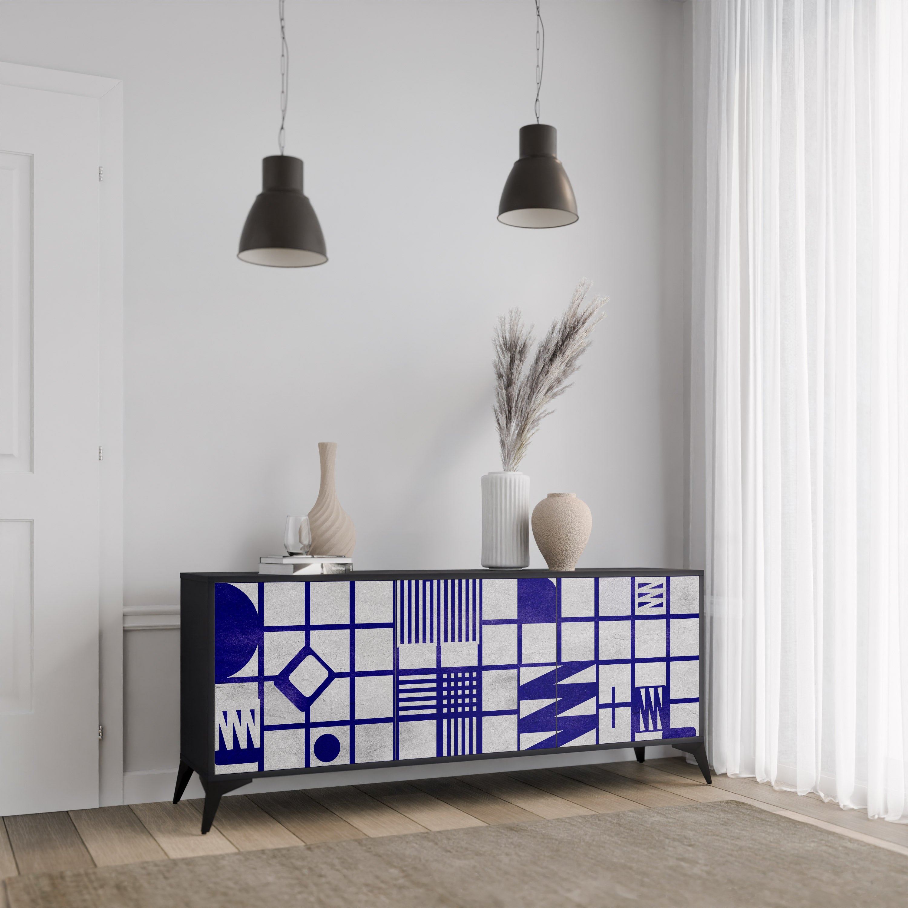 THE RIGHT PLACES 3-Door Sideboard