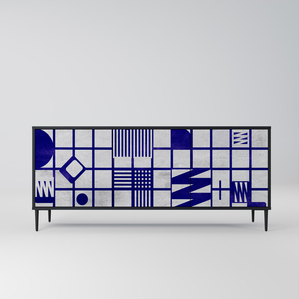 THE RIGHT PLACES Skänk med tre dörrar