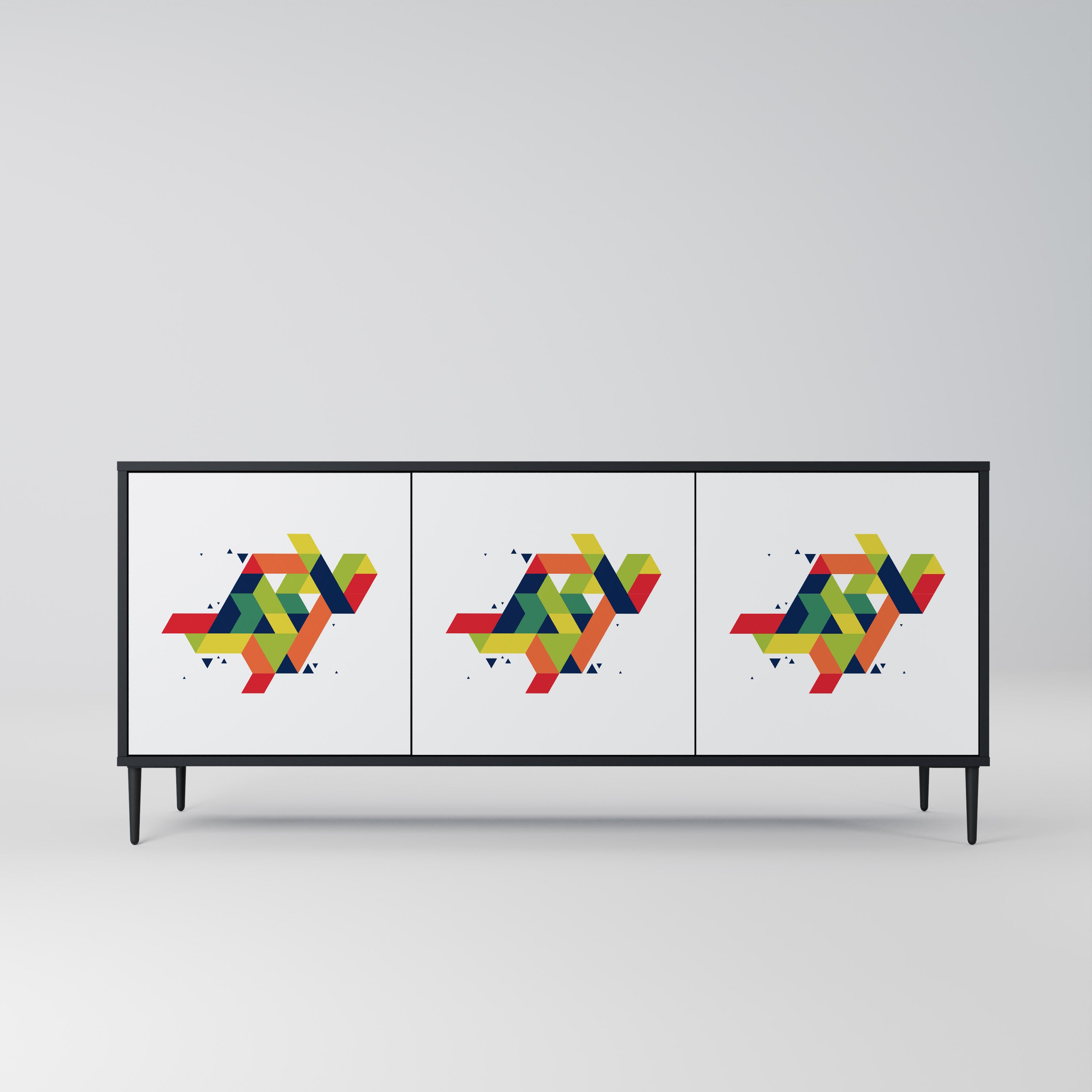 FUTURE SIGN 3-Door Sideboard