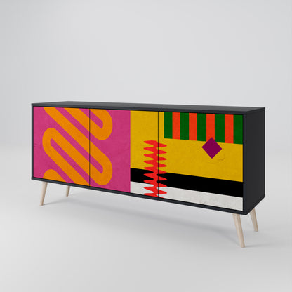 VIVID ART 3-türiges Sideboard
