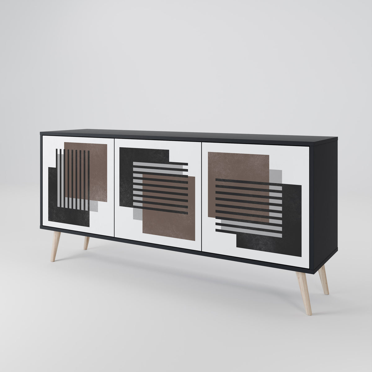 SHADOW SYNCHRONY Aparador de 3 Puertas