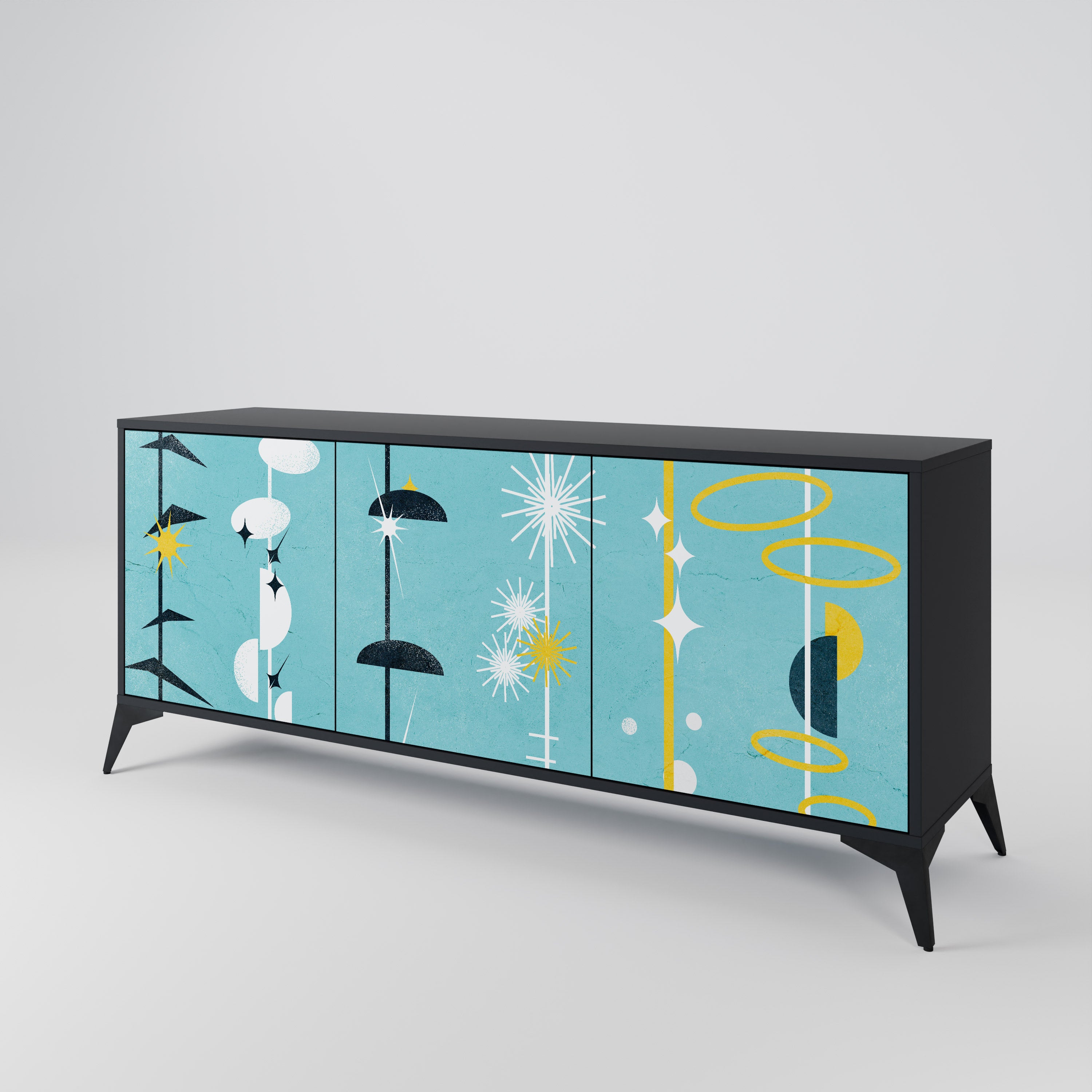 PATHS TO HAPPINESS 3-Door Sideboard