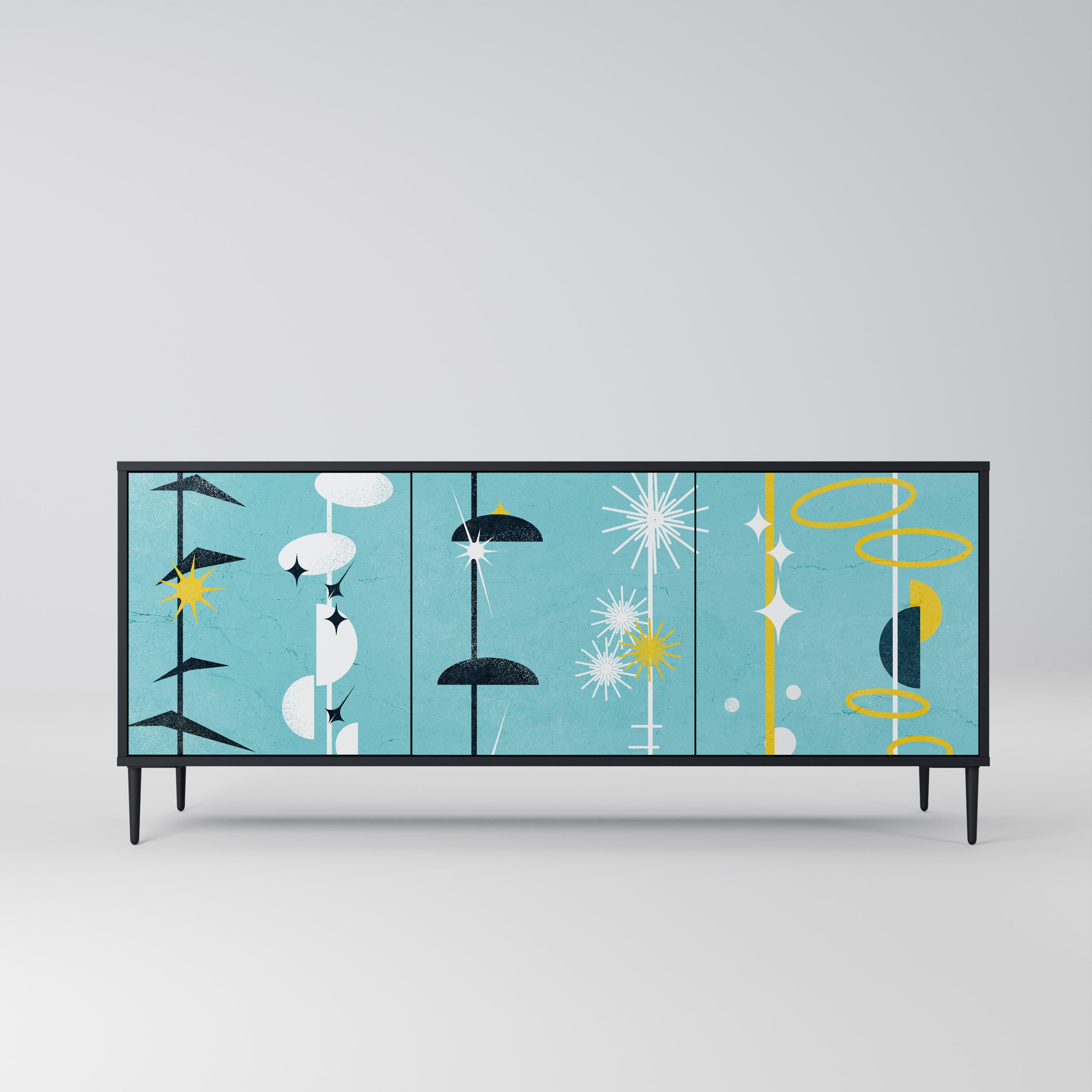 PATHS TO HAPPINESS 3-türiges Sideboard