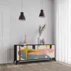 INTERSTELLAR VIBES Skänk med tre dörrar