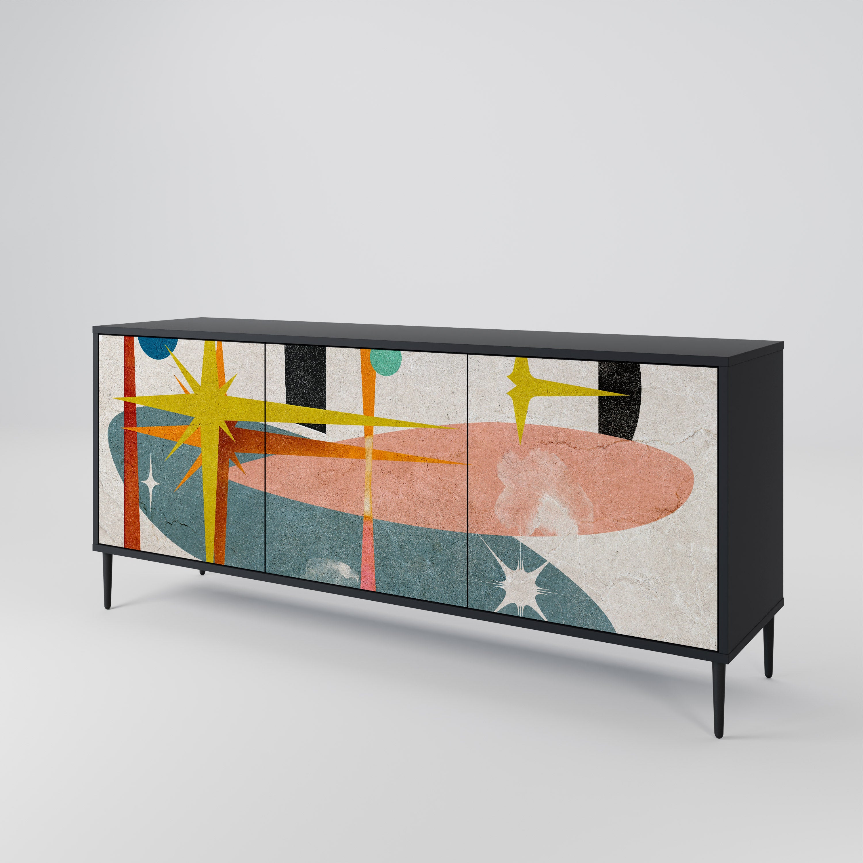 INTERSTELLAR VIBES 3-Door Sideboard